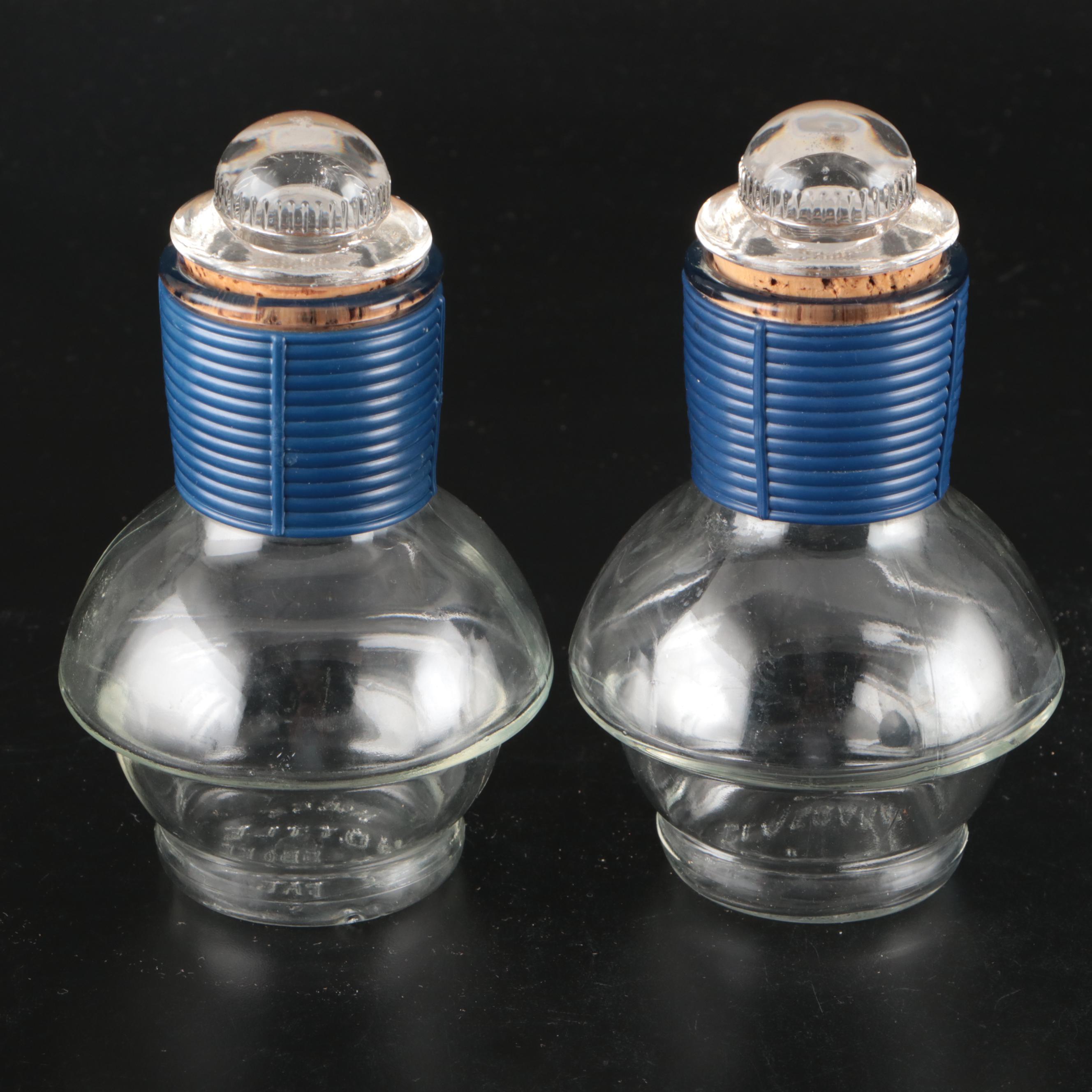 Hottle Glasbake Glass Decanters with Home Essentials Glass Shot Glasses