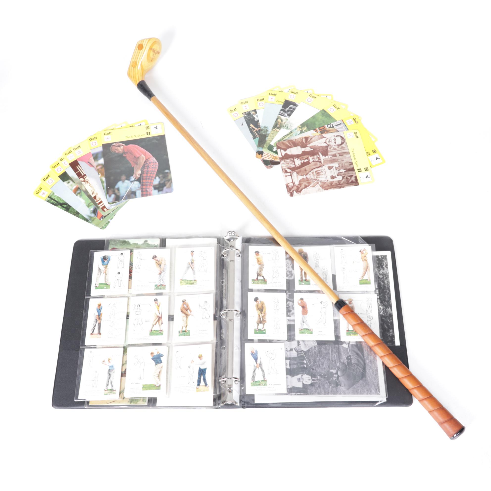 John Player's 1939 Cigarette Cards & Other Golf Memorabilia