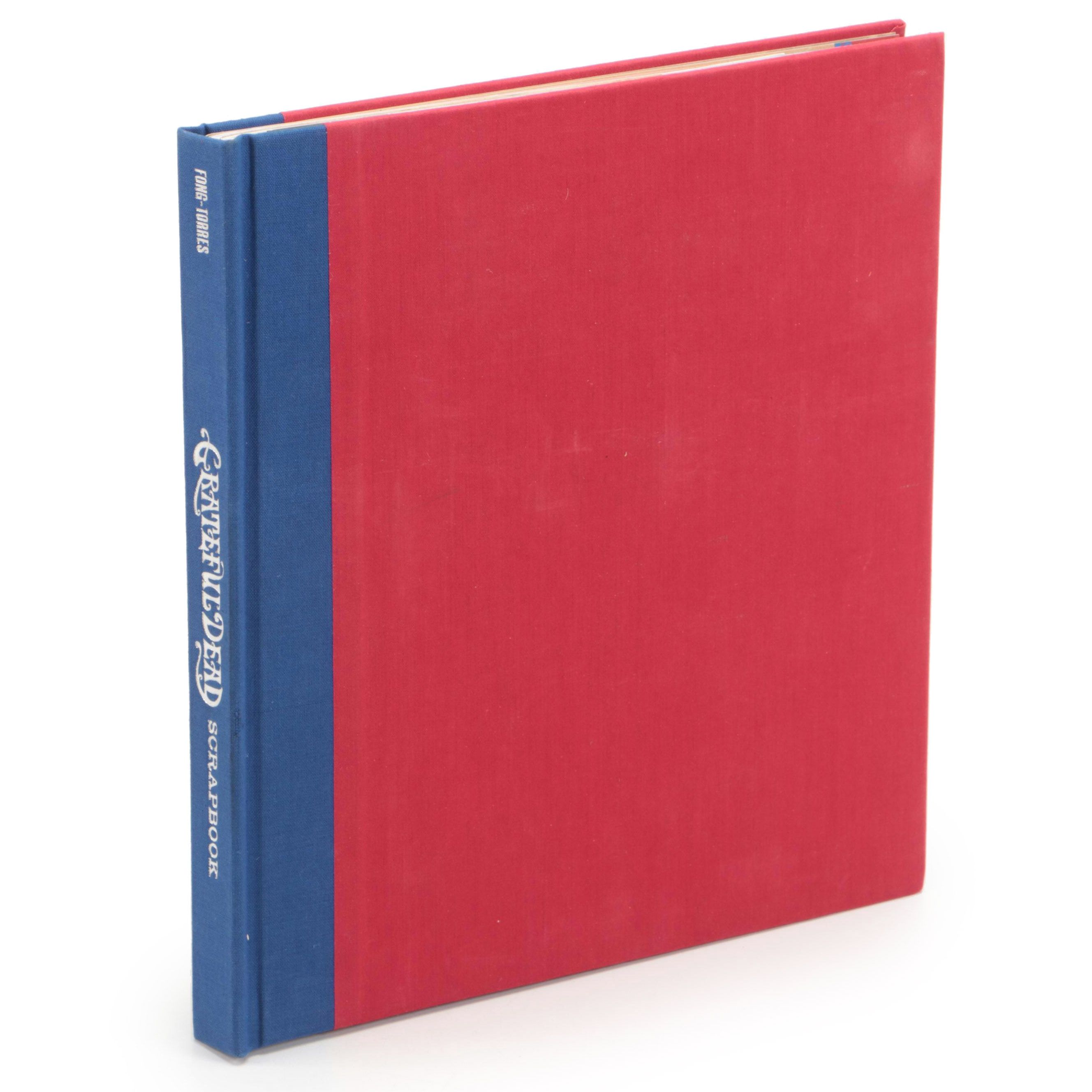 First Edition "Grateful Dead Scrapbook" by Ben Fong-Torres, 2009