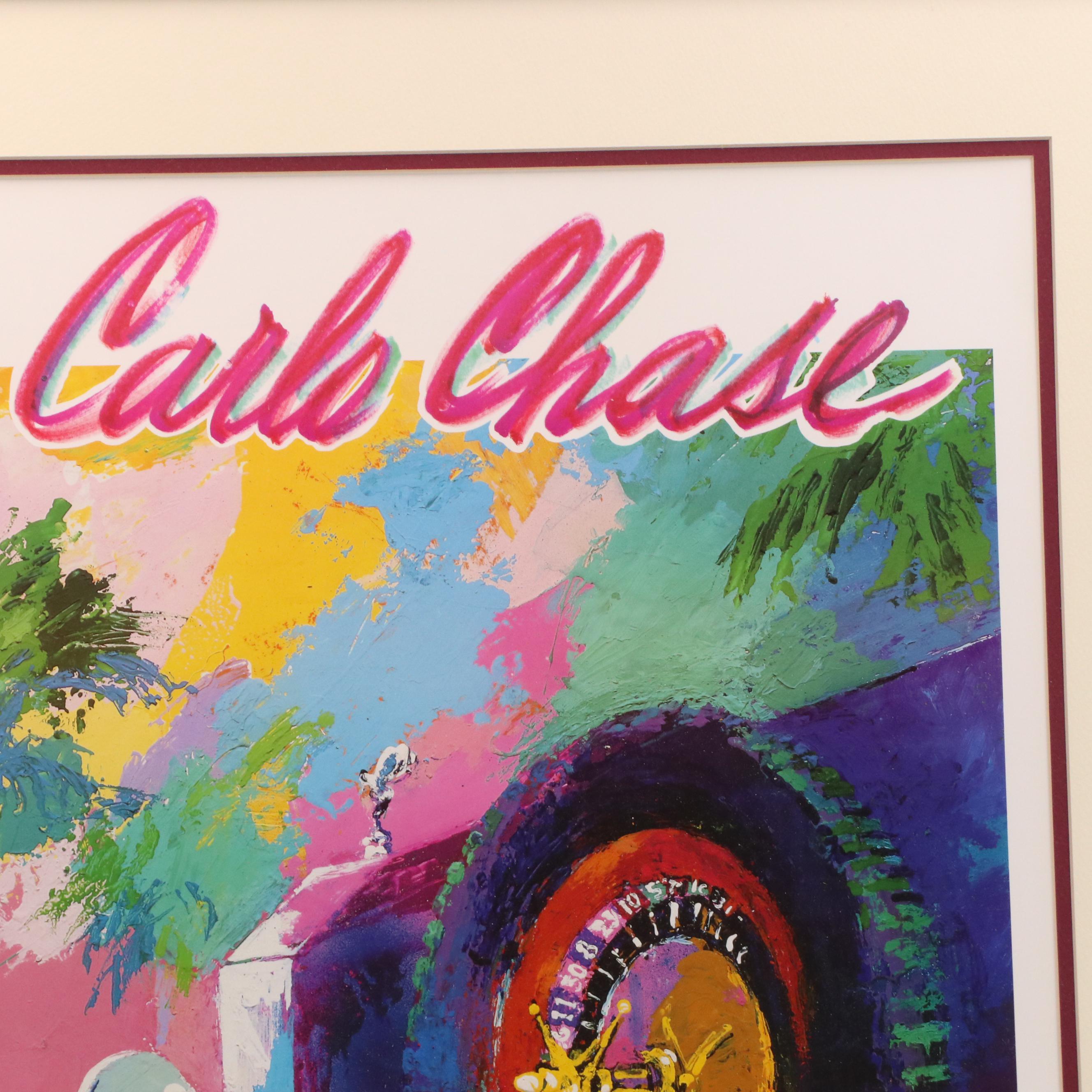 LeRoy Neiman Offset Lithograph "Monte Carlo Chase"