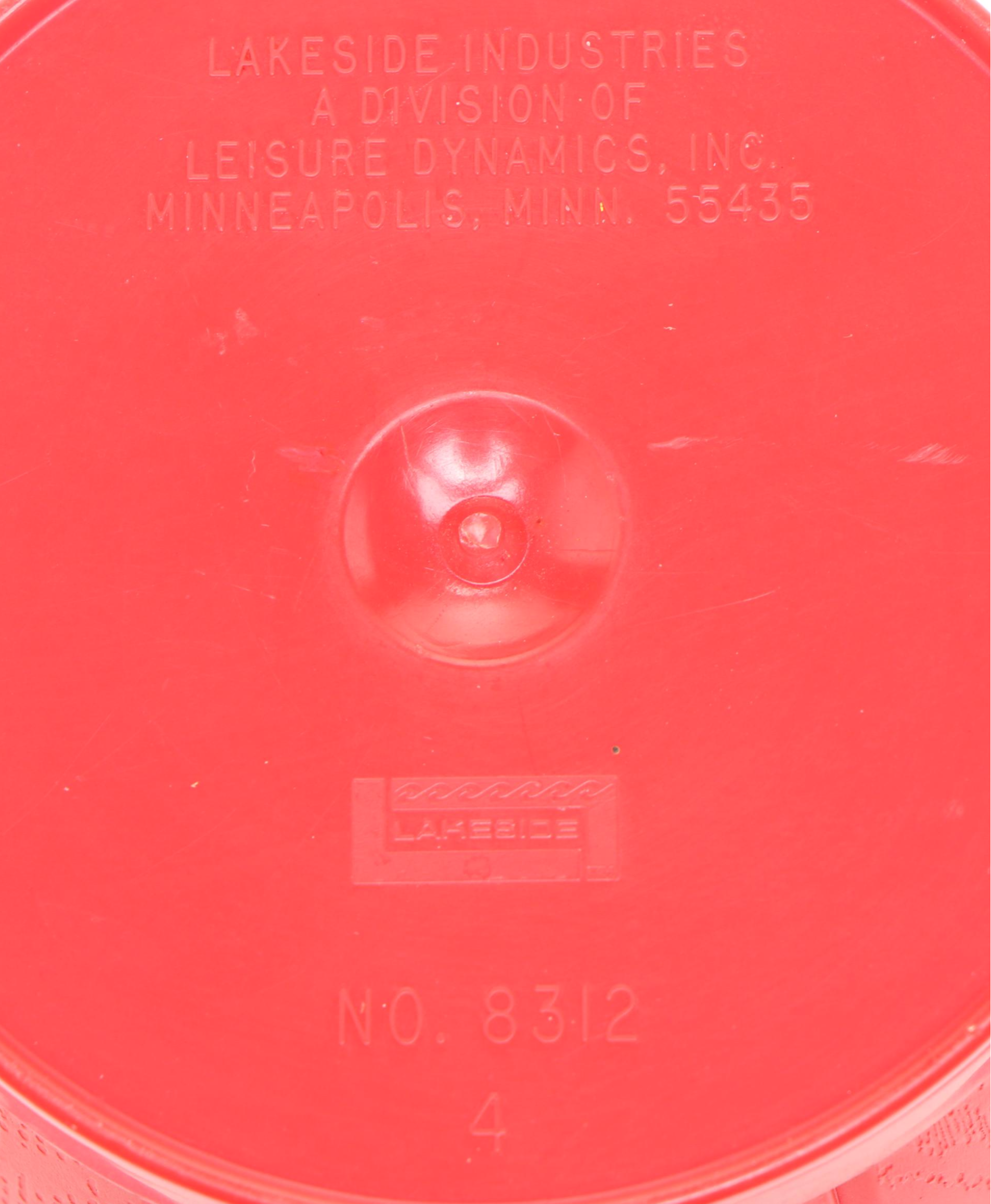 King-Seeley "Go to School with Snoopy" with Lakeside Barrel of Monkeys