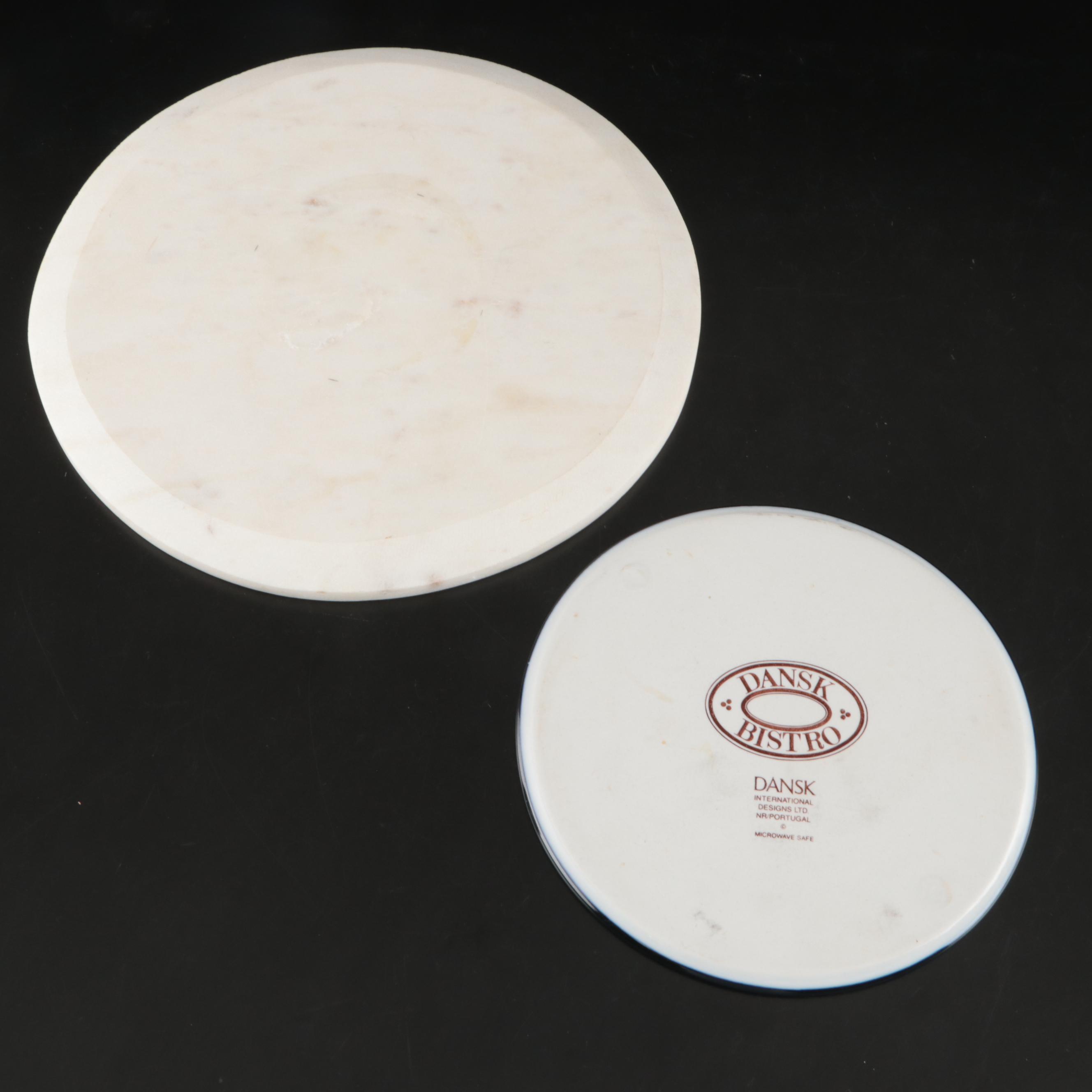 Mexican Talavera Plate with Hand-Painted Ceramic Utensil Holder and More