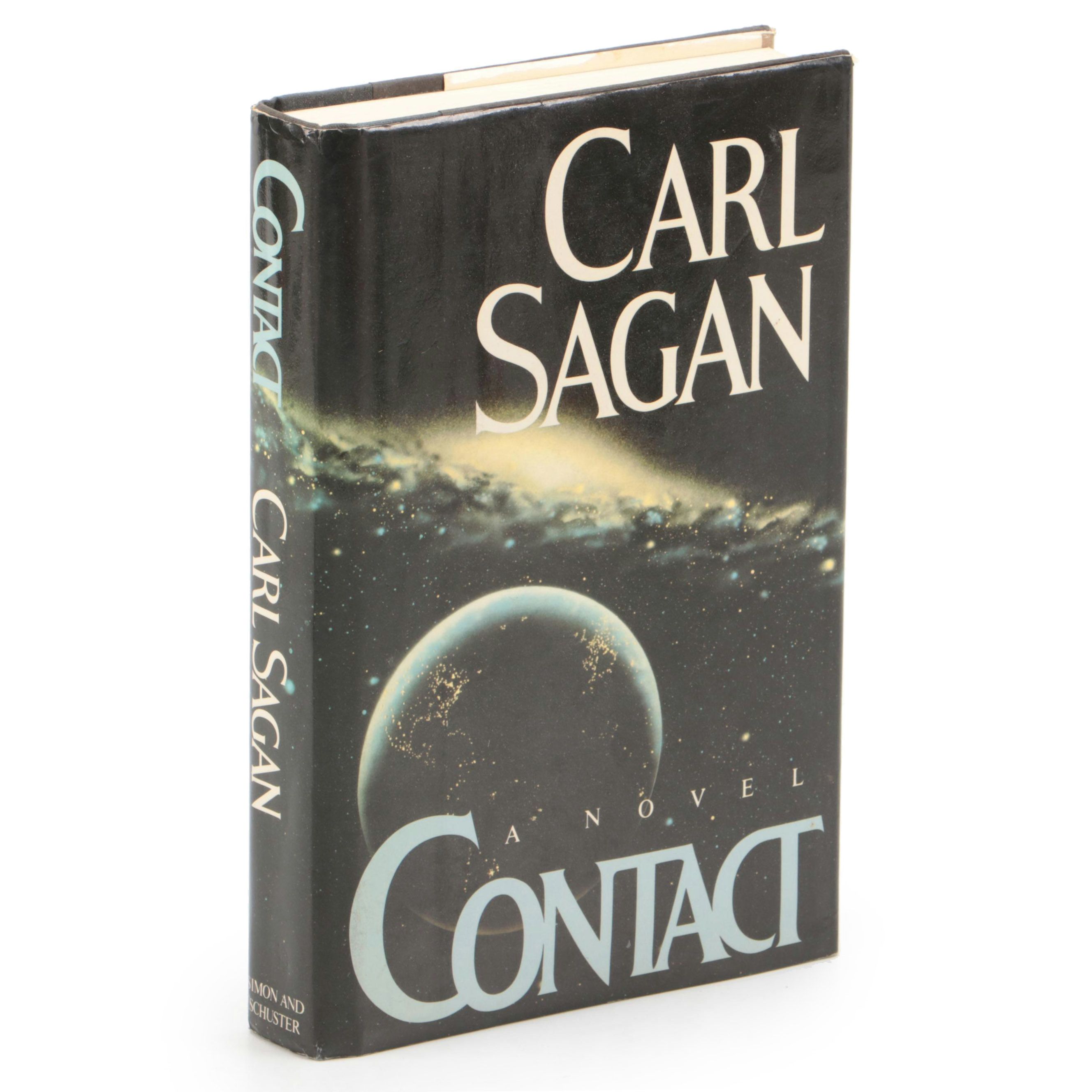 Second Printing "Contact" by Carl Sagan, 1985