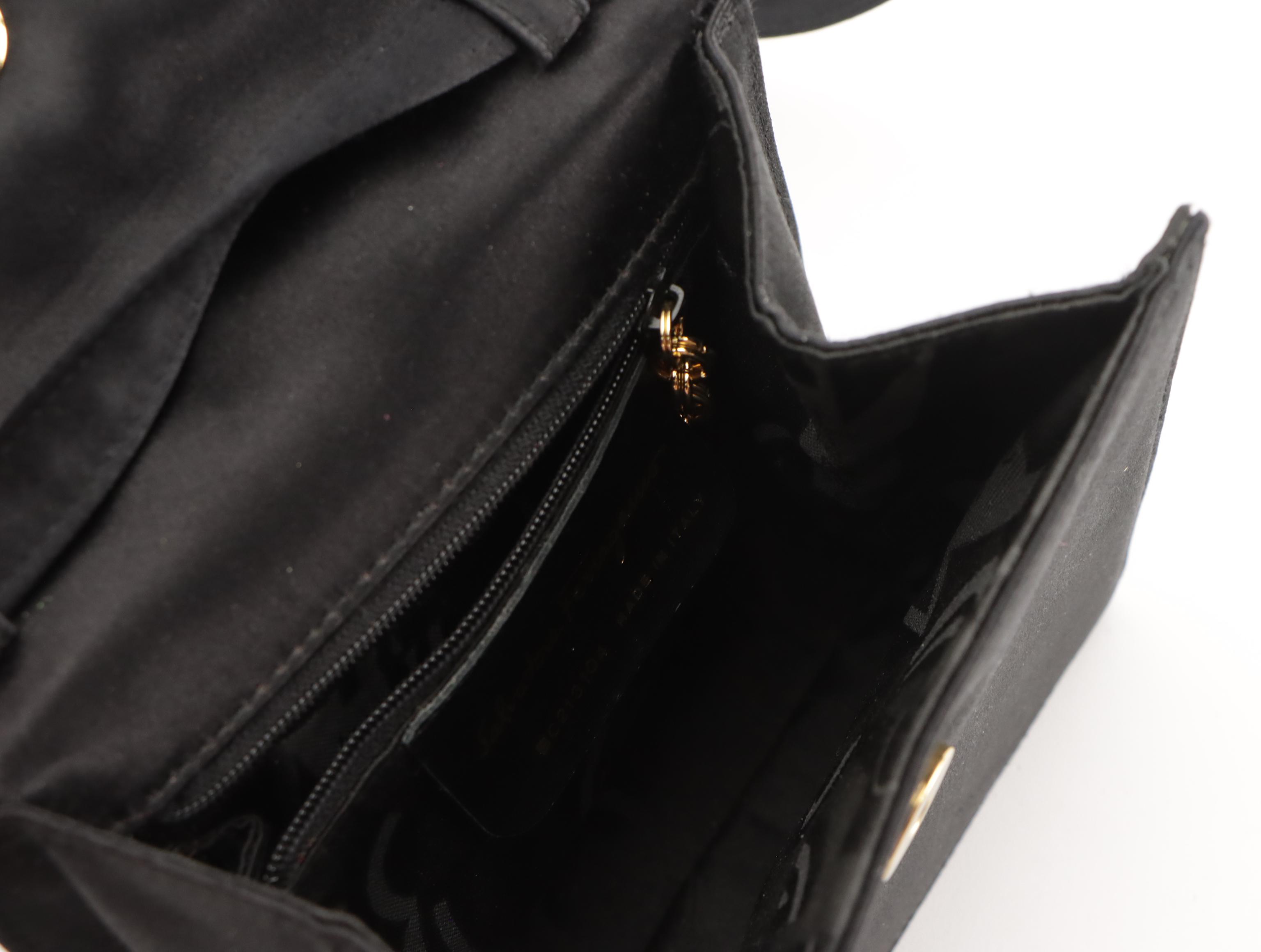 Salvatore Ferragamo Gancini Flap Crossbody Wallet and Vara Bow 2Way Evening Bags