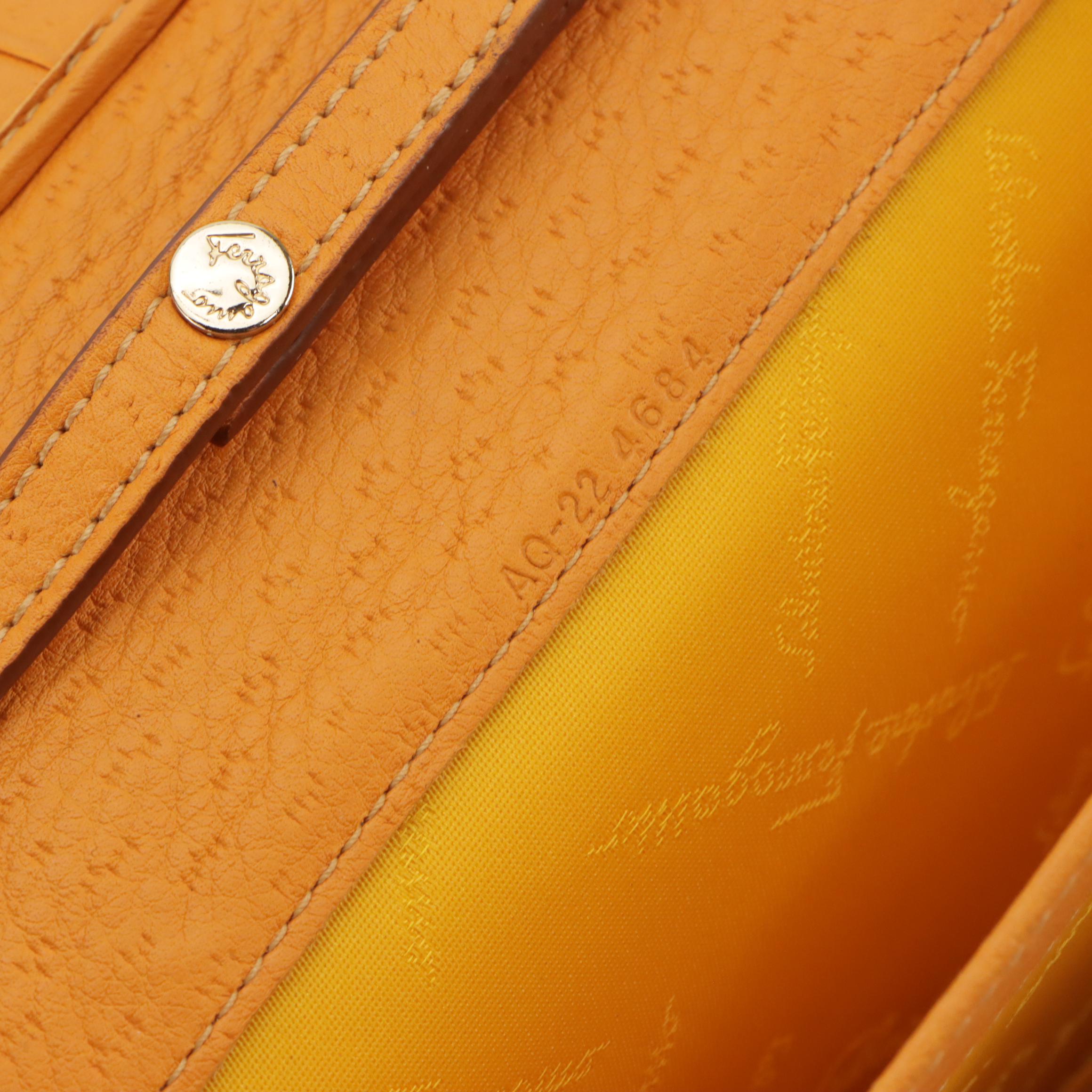 Salvatore Ferragamo Gancini Flap Crossbody Wallet and Vara Bow 2Way Evening Bags