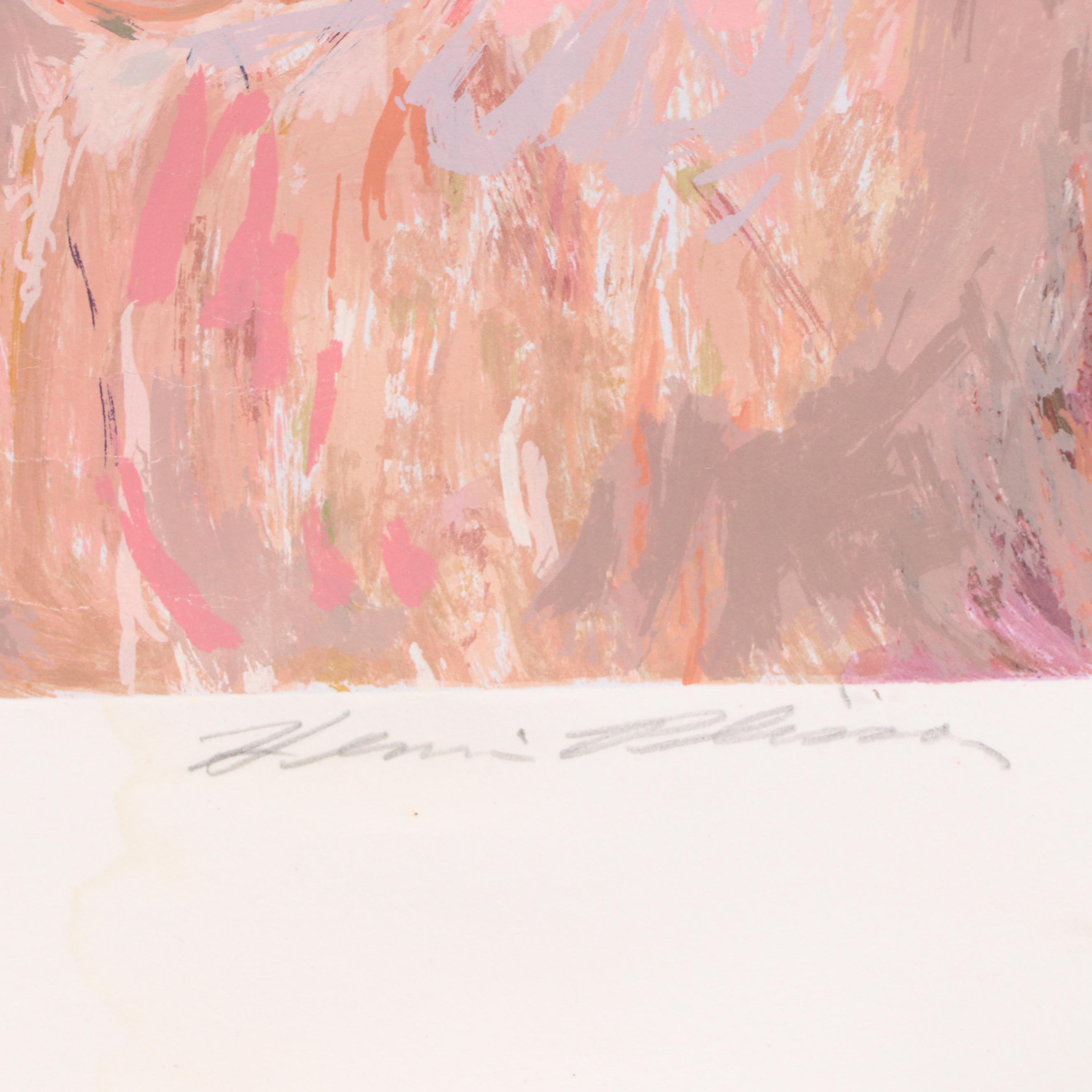 Impressionist Serigraph of Woman