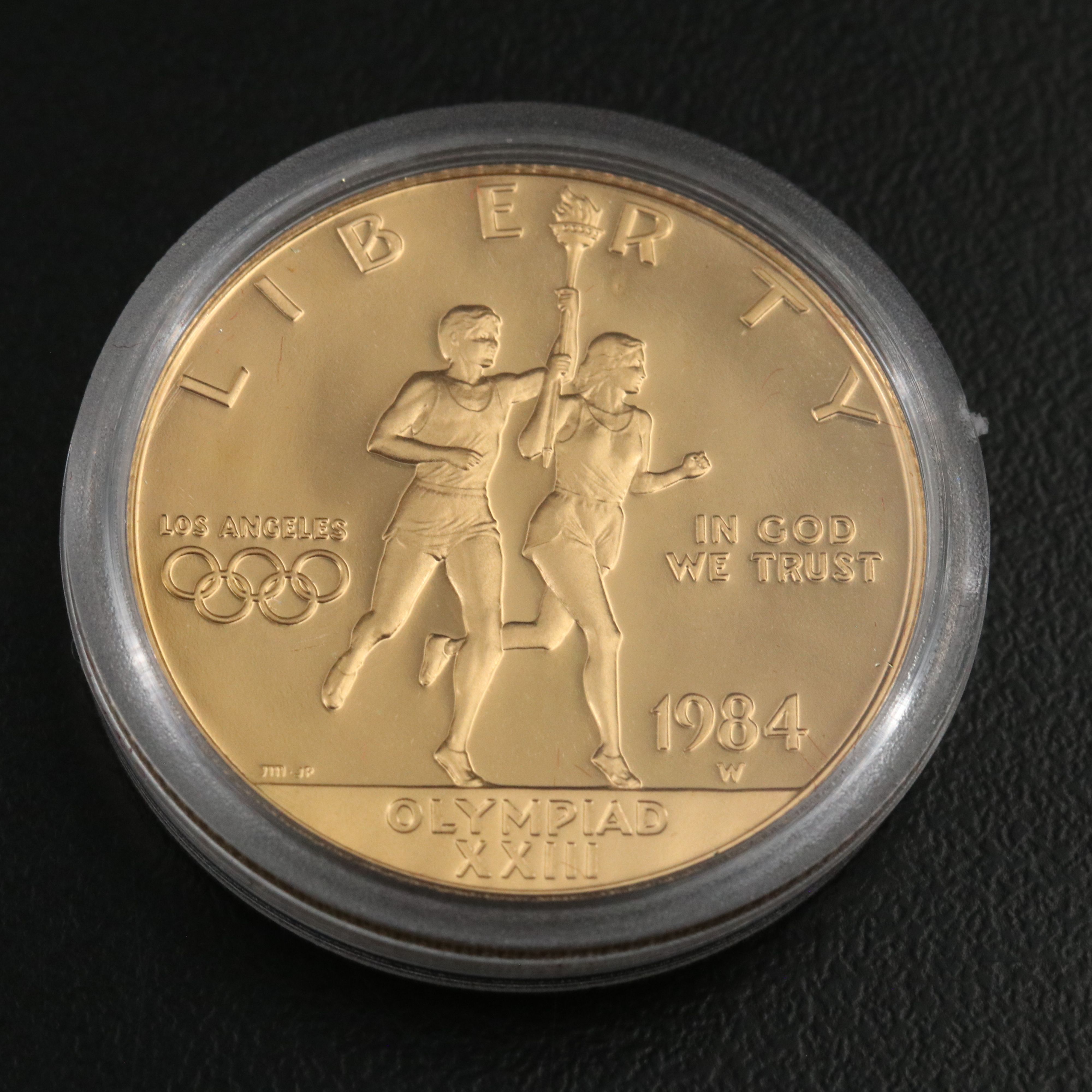 1984 3-Coin Gold and Silver Commemorative Proof Set, Los Angeles Olympics