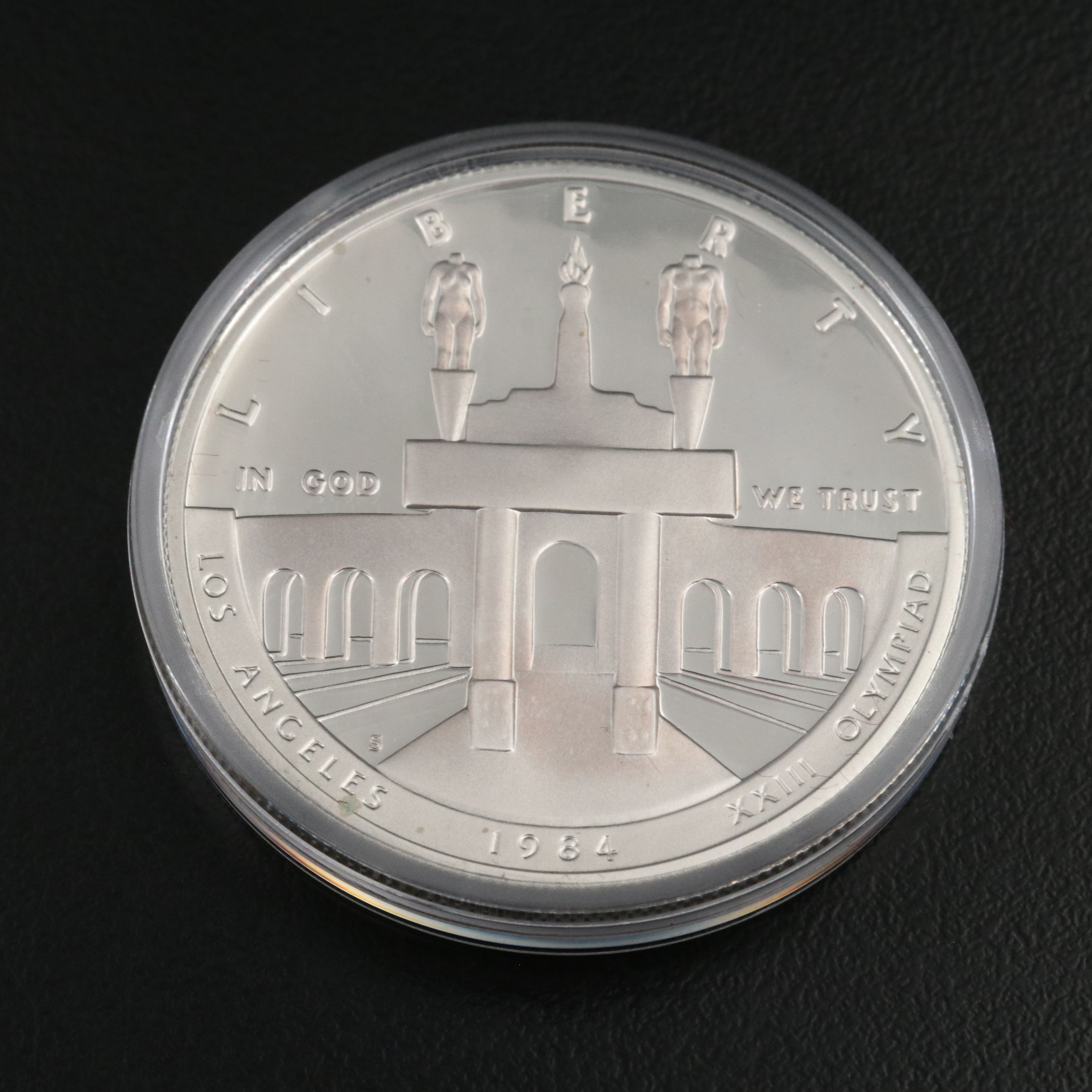 1984 3-Coin Gold and Silver Commemorative Proof Set, Los Angeles Olympics