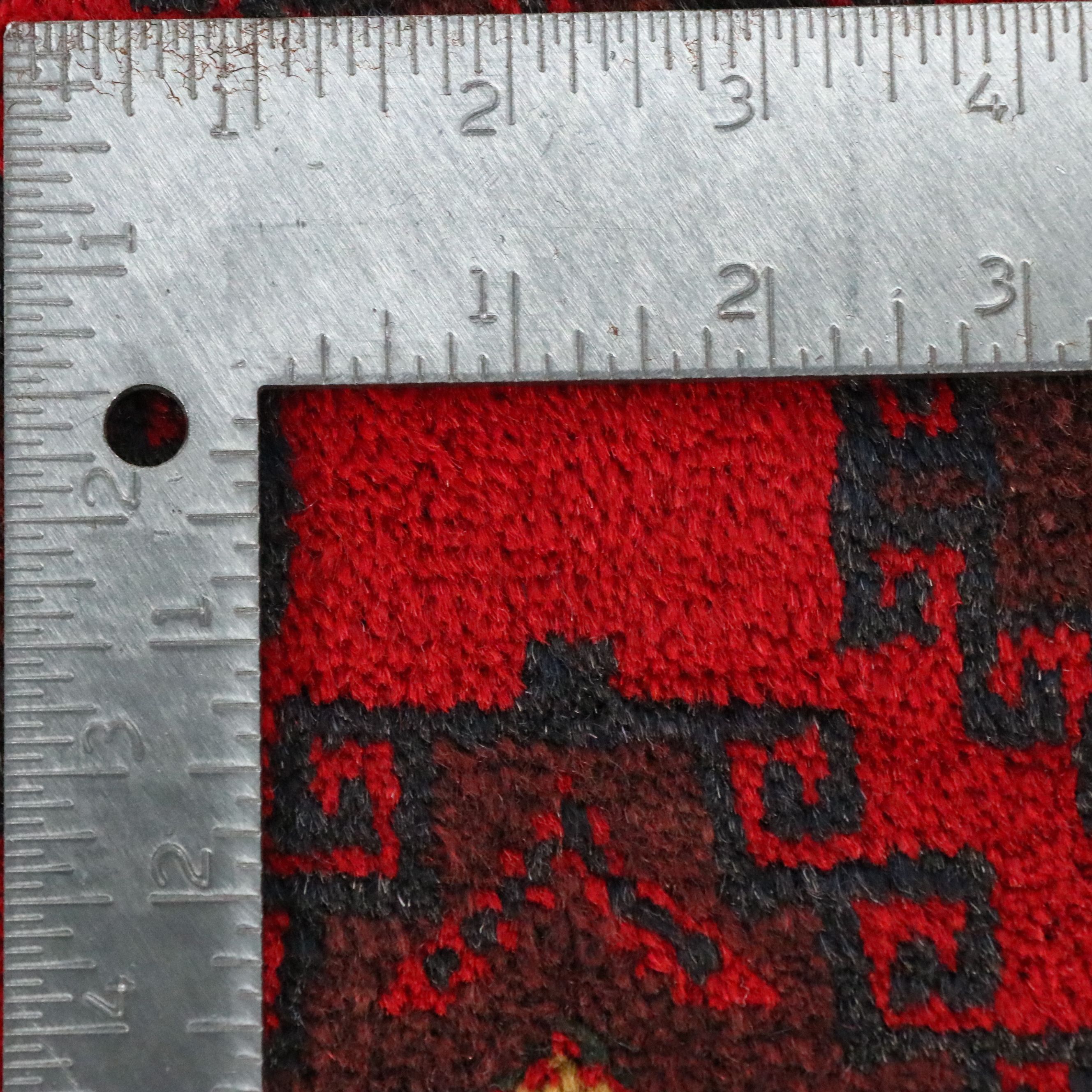 2'7 x 4'2 Hand-Knotted Afghan Baluch Balisht Bag Cushion Cover