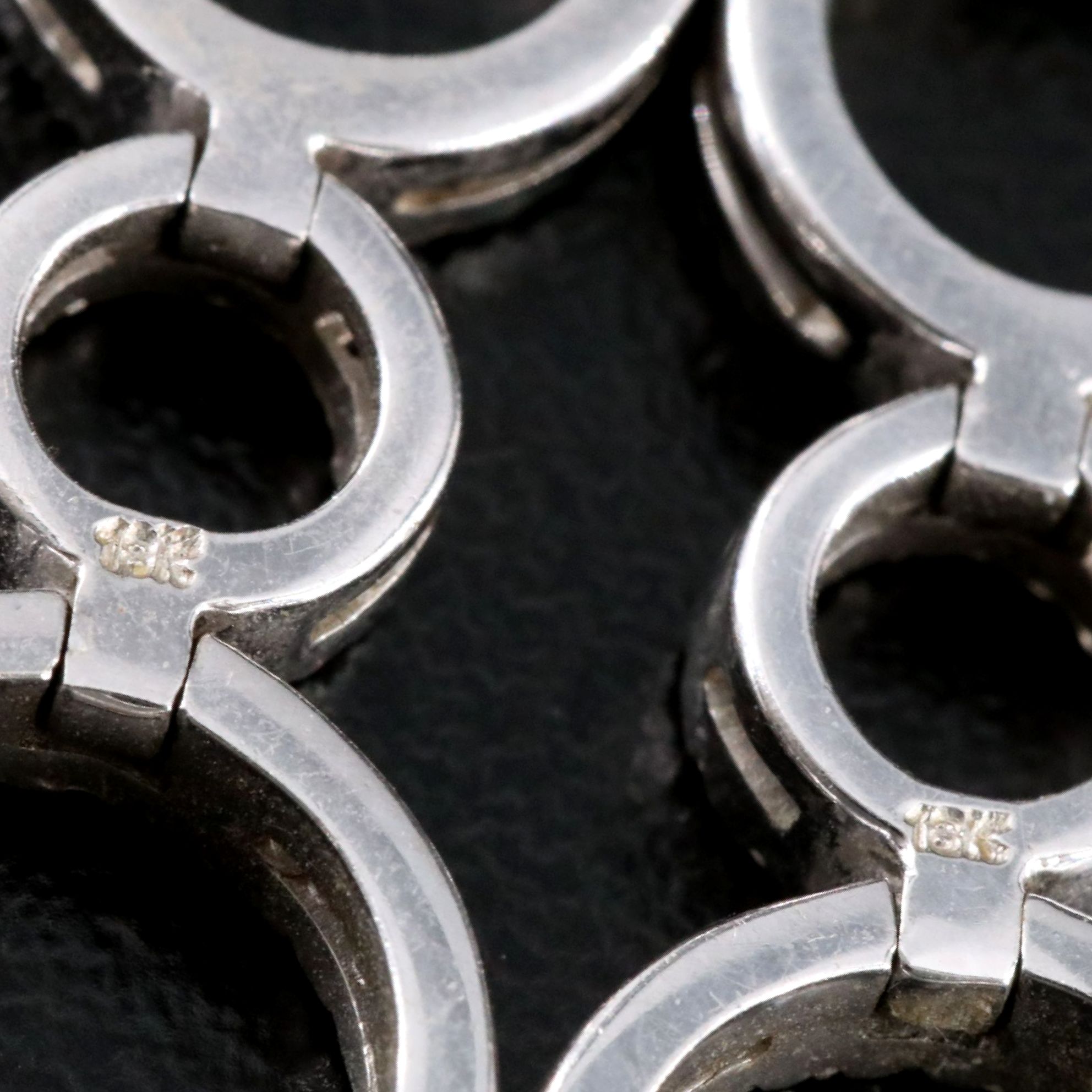 Roberto Coin 18K  0.96 CTW Diamond Circles Drop Earrings