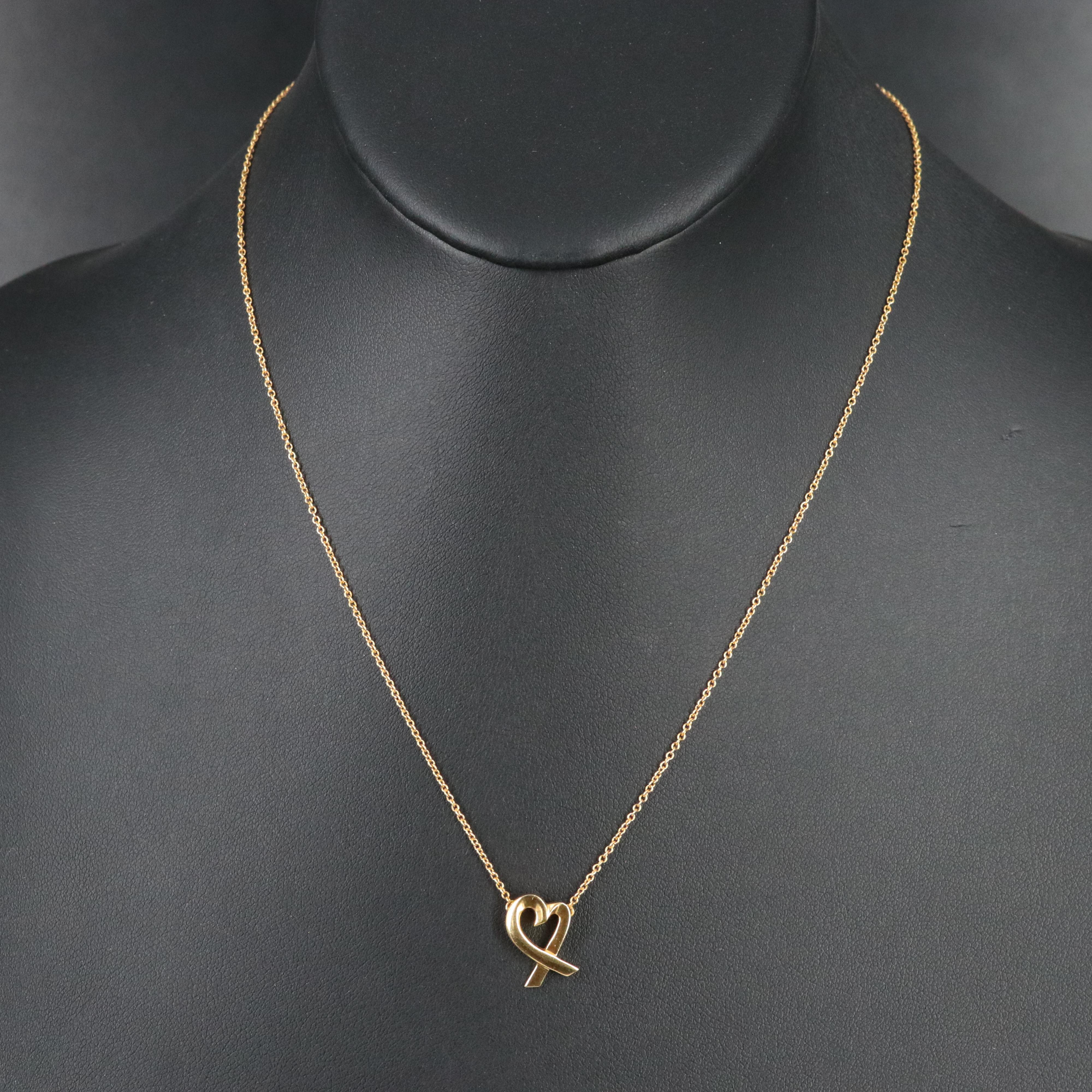 Paloma Picasso for Tiffany & Co. 18K Loving Heart Necklace