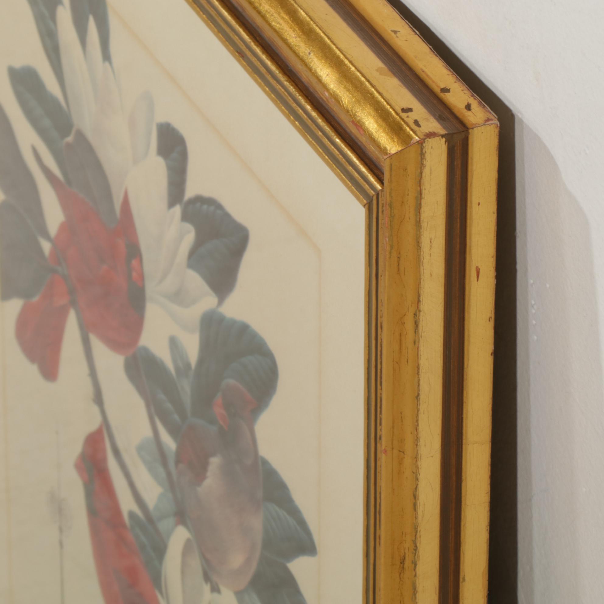 John Ruthven Williamsburg Series: "Cardinals" Offset Lithograph, 1970