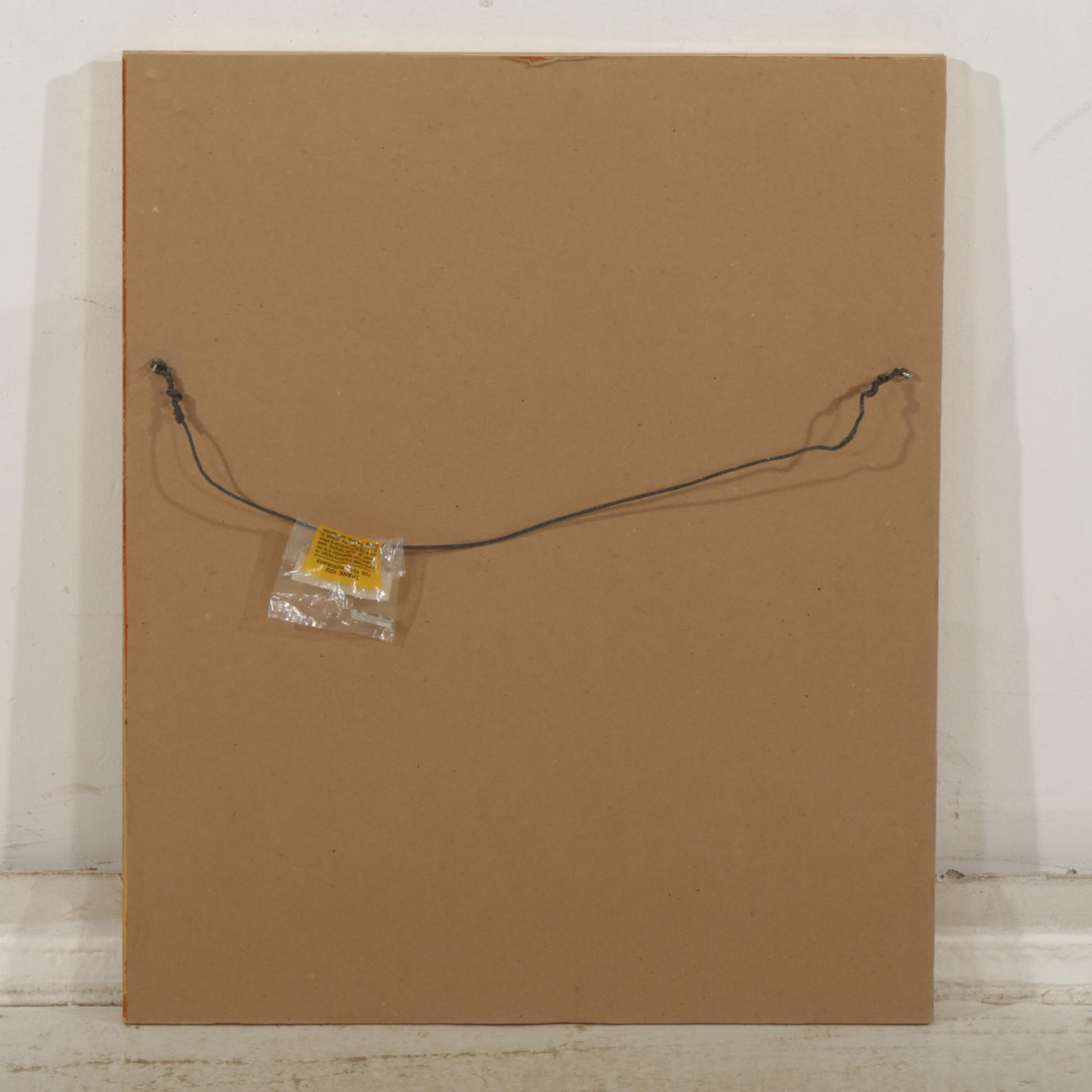 John Ruthven Williamsburg Series: "Cardinals" Offset Lithograph, 1970