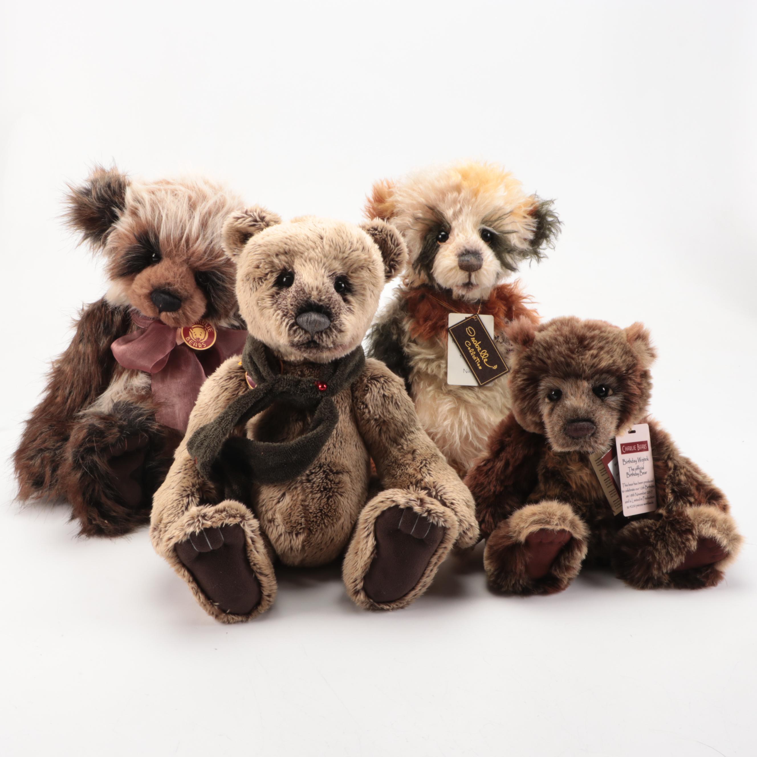 Charlie Bears "Birthday Wojtek" and More Teddy Bears