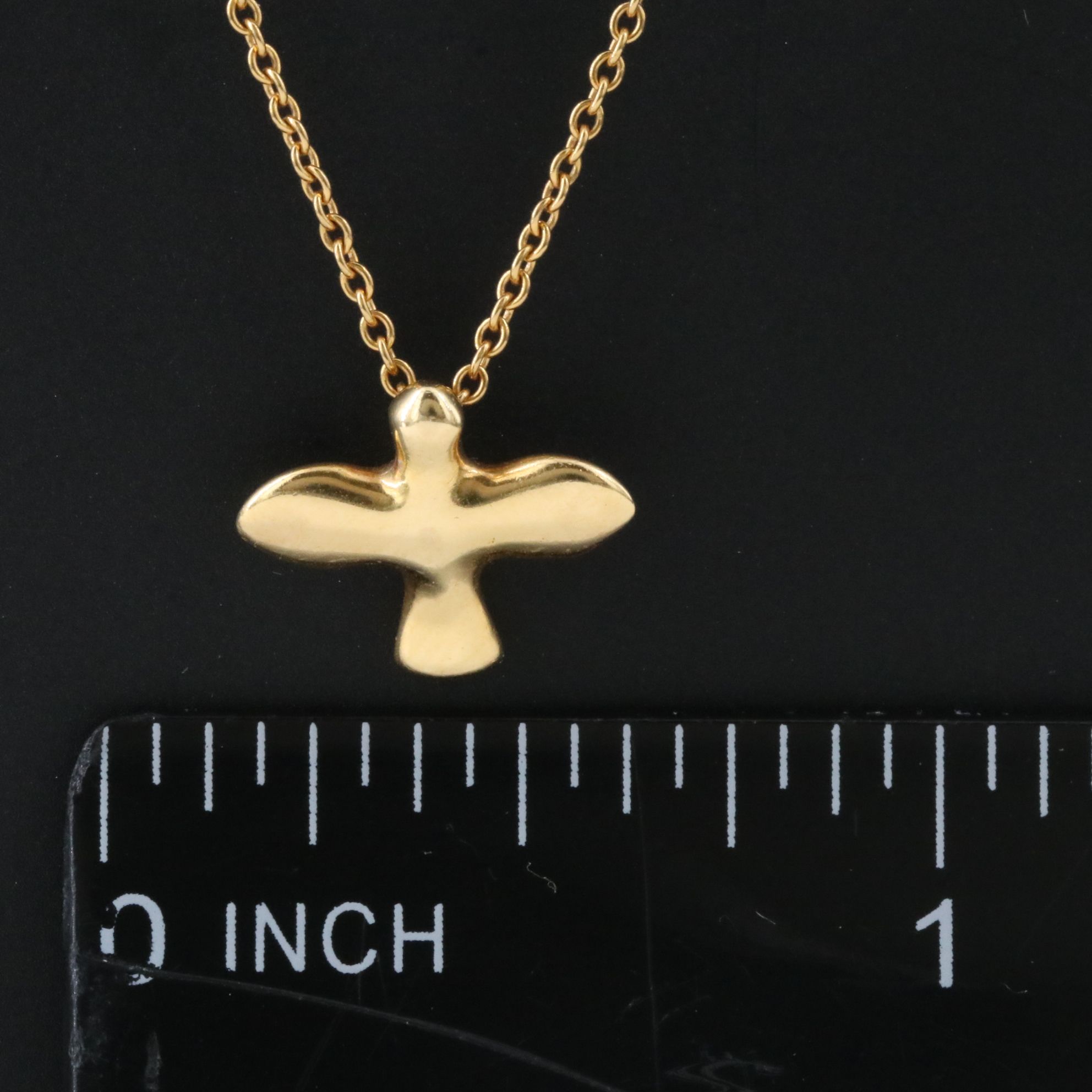 Elsa Peretti for Tiffany & Co. 18K Dove Necklace