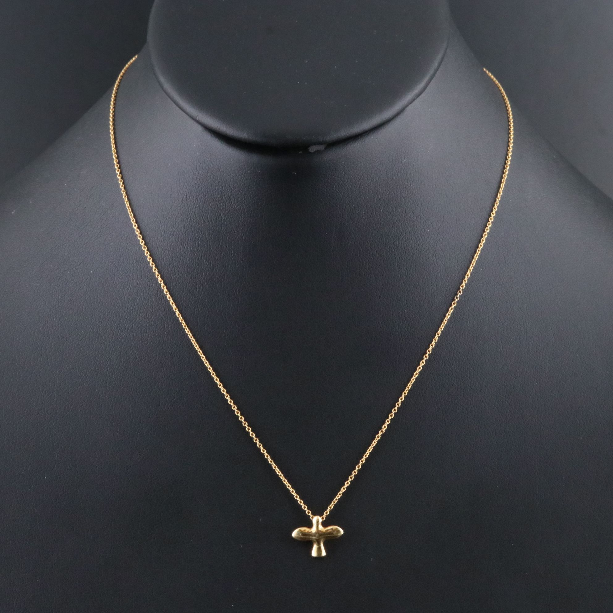 Elsa Peretti for Tiffany & Co. 18K Dove Necklace