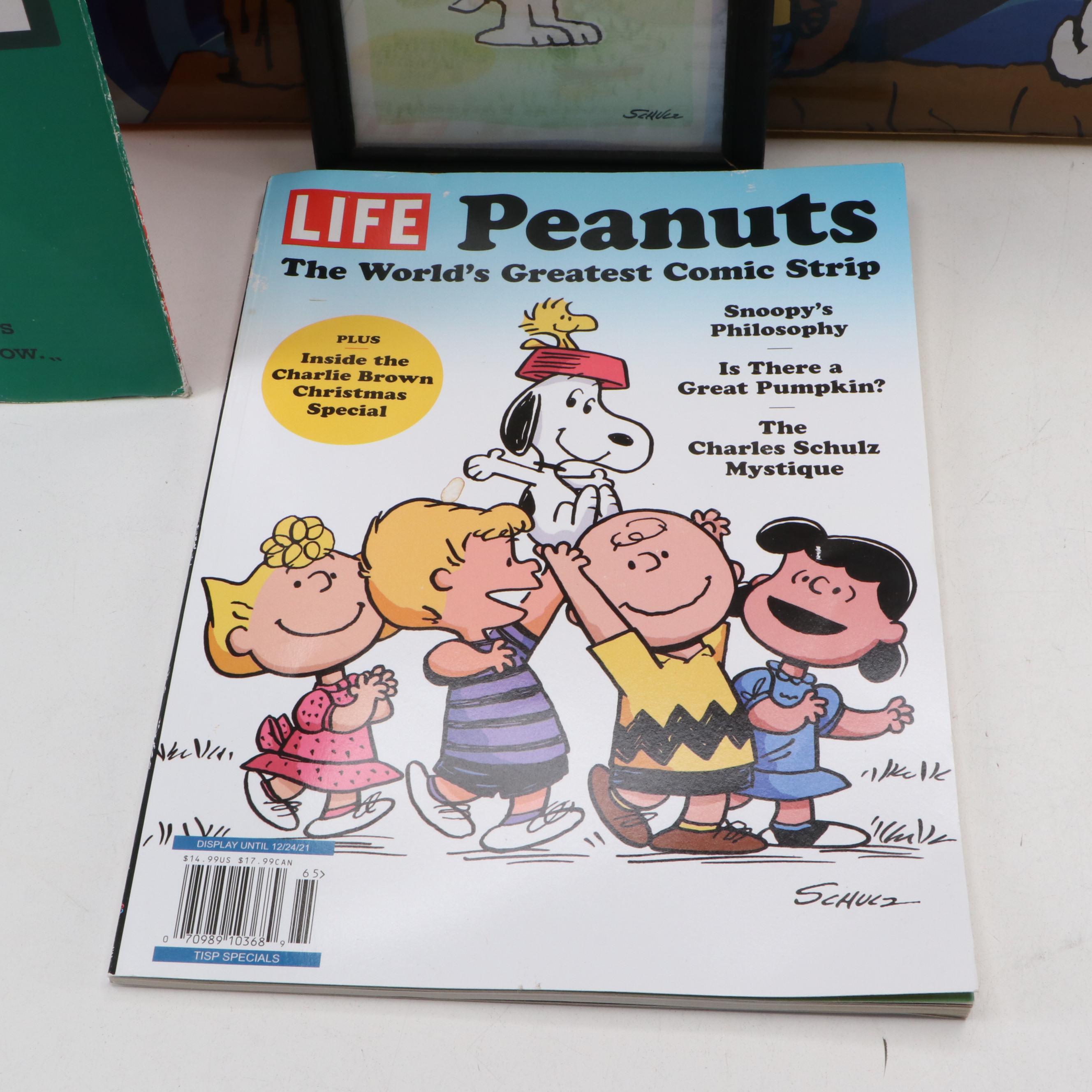 United Snoopy Composite Dog House Bank and Other Peanuts Merchandise