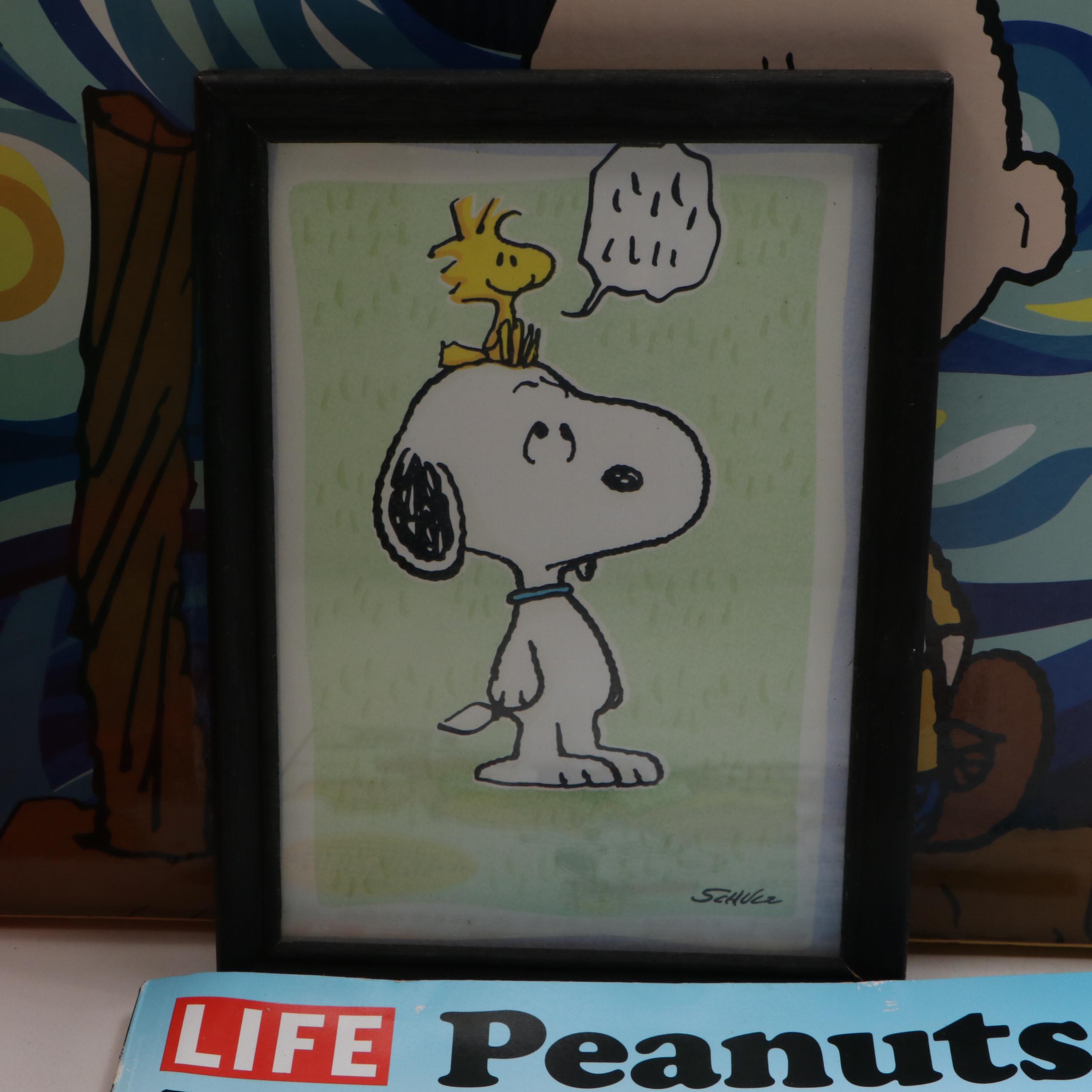 United Snoopy Composite Dog House Bank and Other Peanuts Merchandise