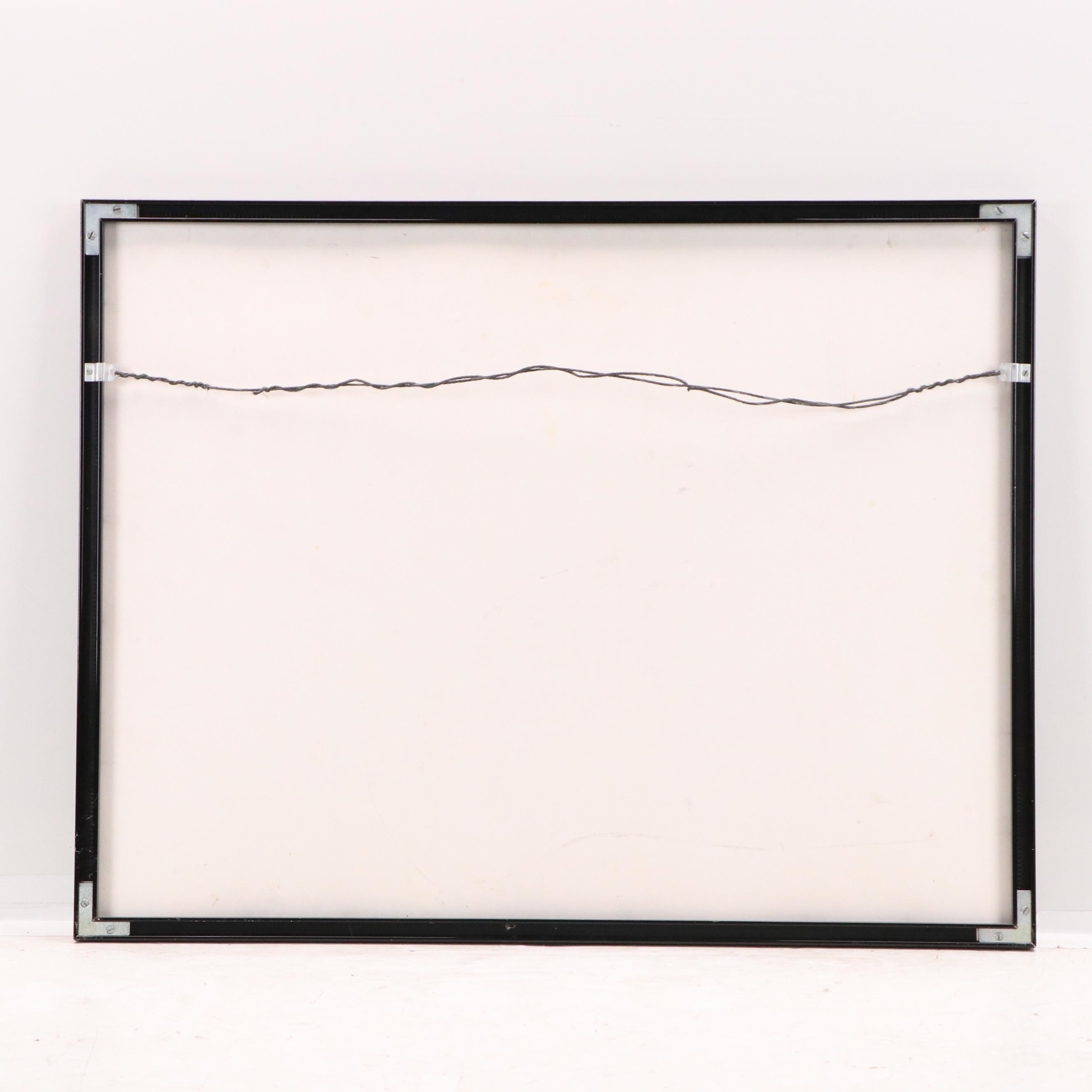 Lithograph After David Silverman of Cartoon Pianist, Late 20th Century