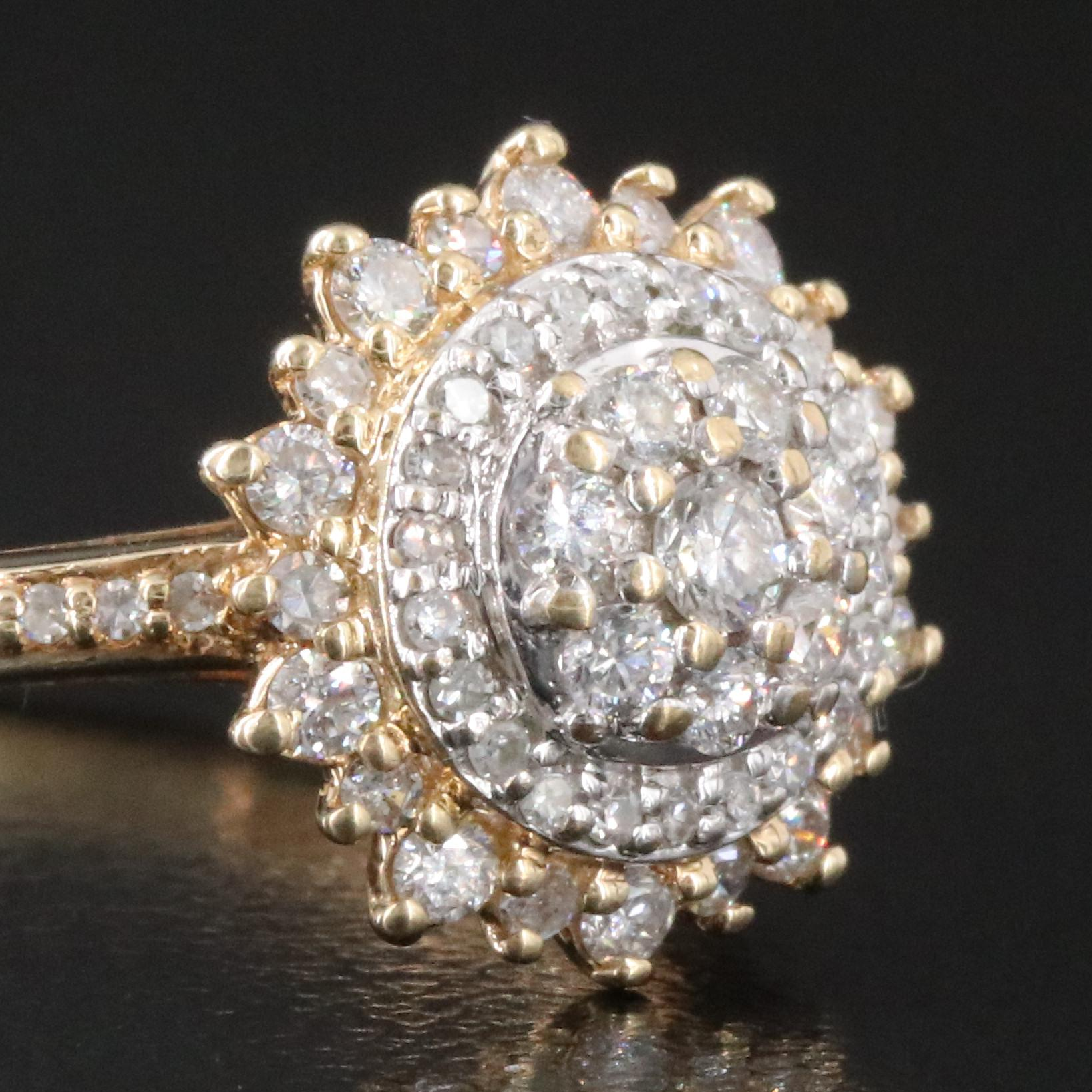 10K 0.50 CTW Diamond Ring