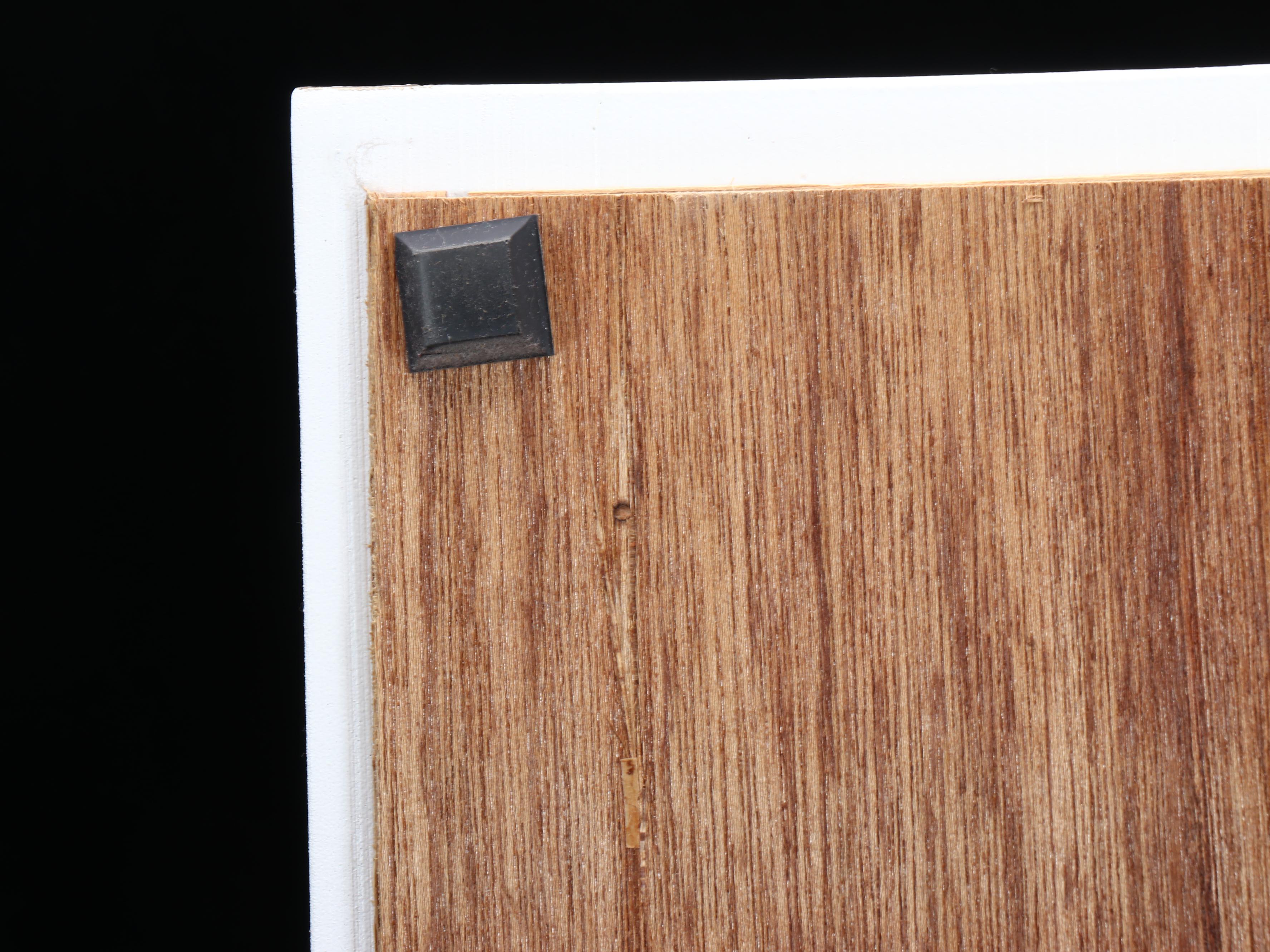 Wall Mirror with Wooden White Scrolled Overlay