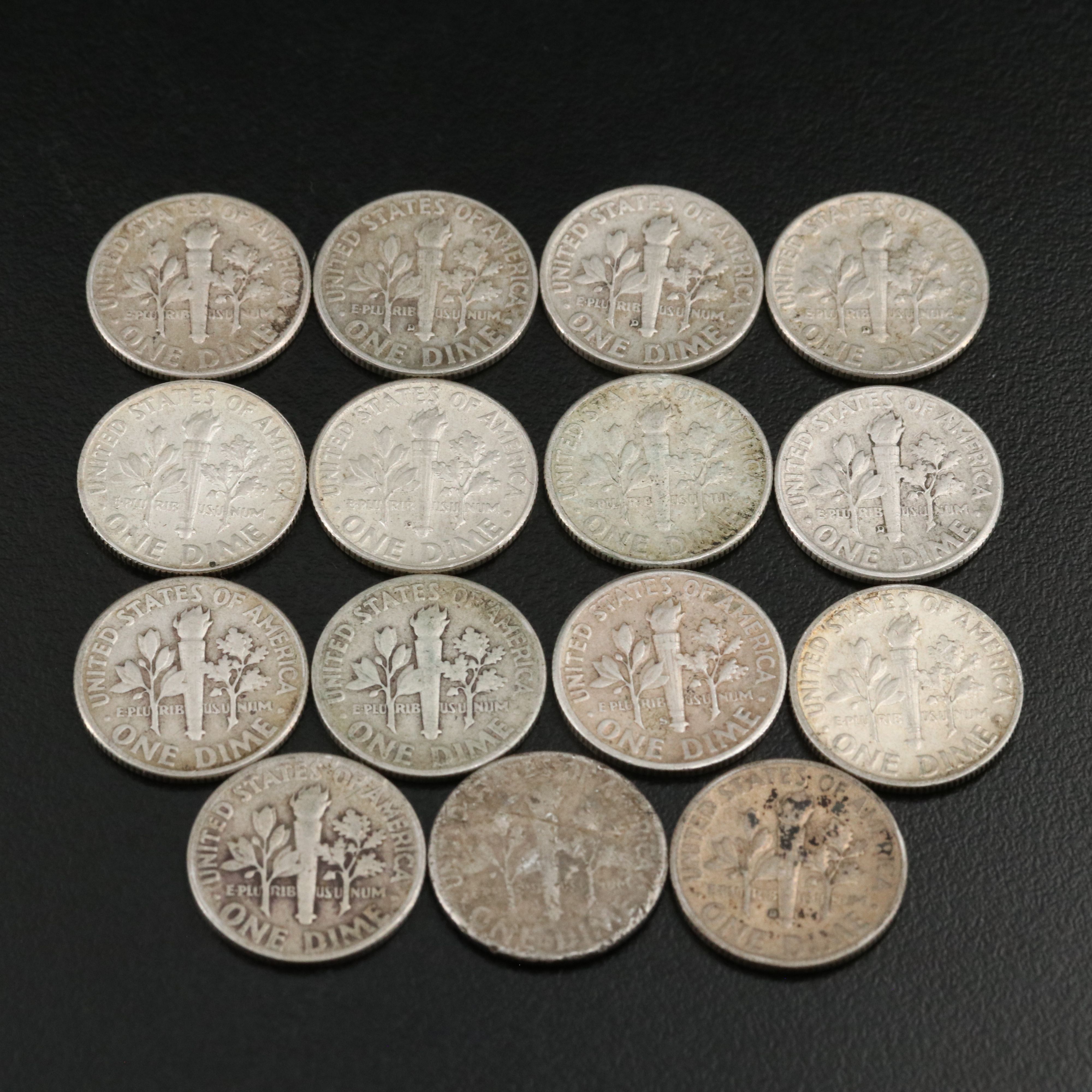 Group of Vintage to Modern Silver Coins, U.S. and Mexico