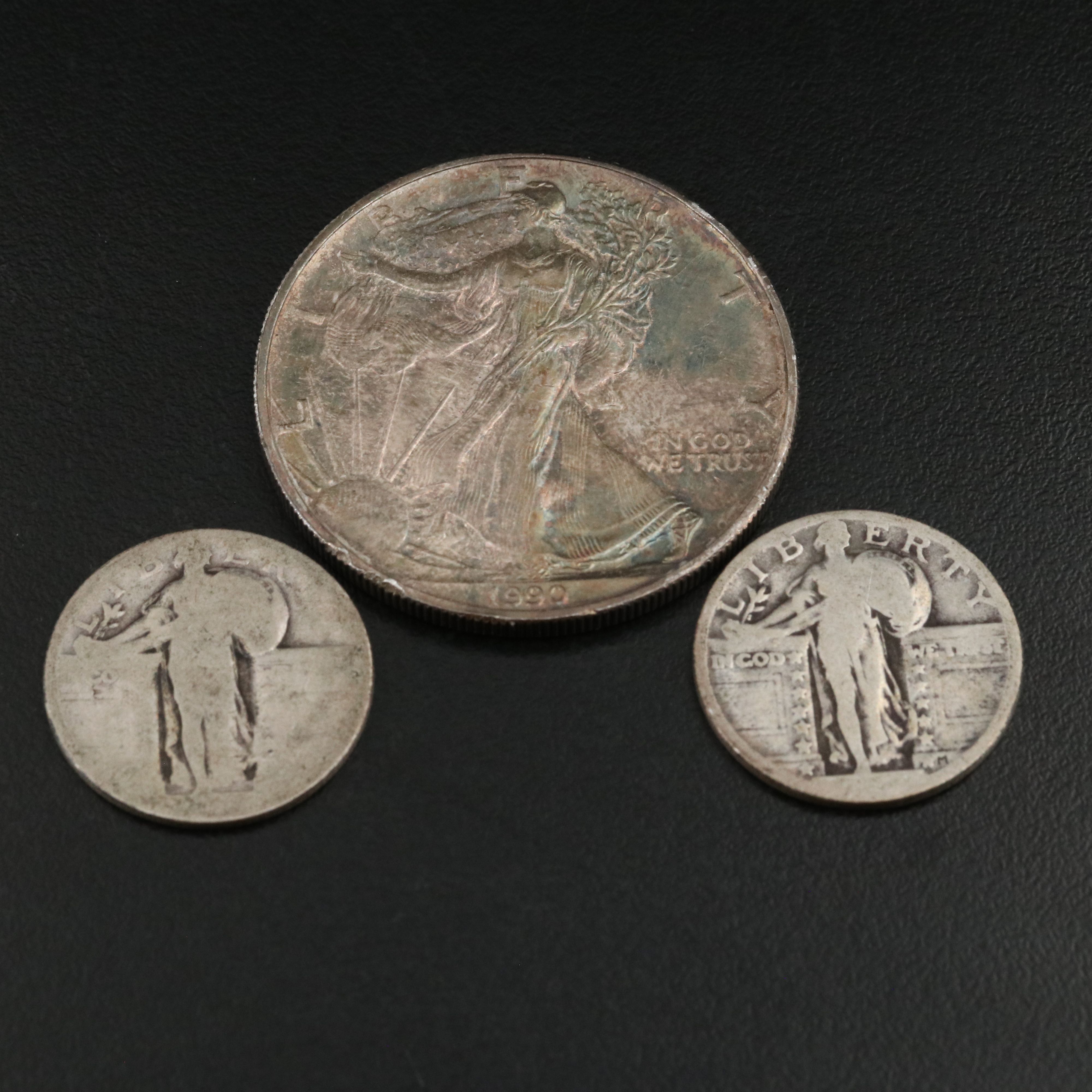 Group of Vintage to Modern Silver Coins, U.S. and Mexico