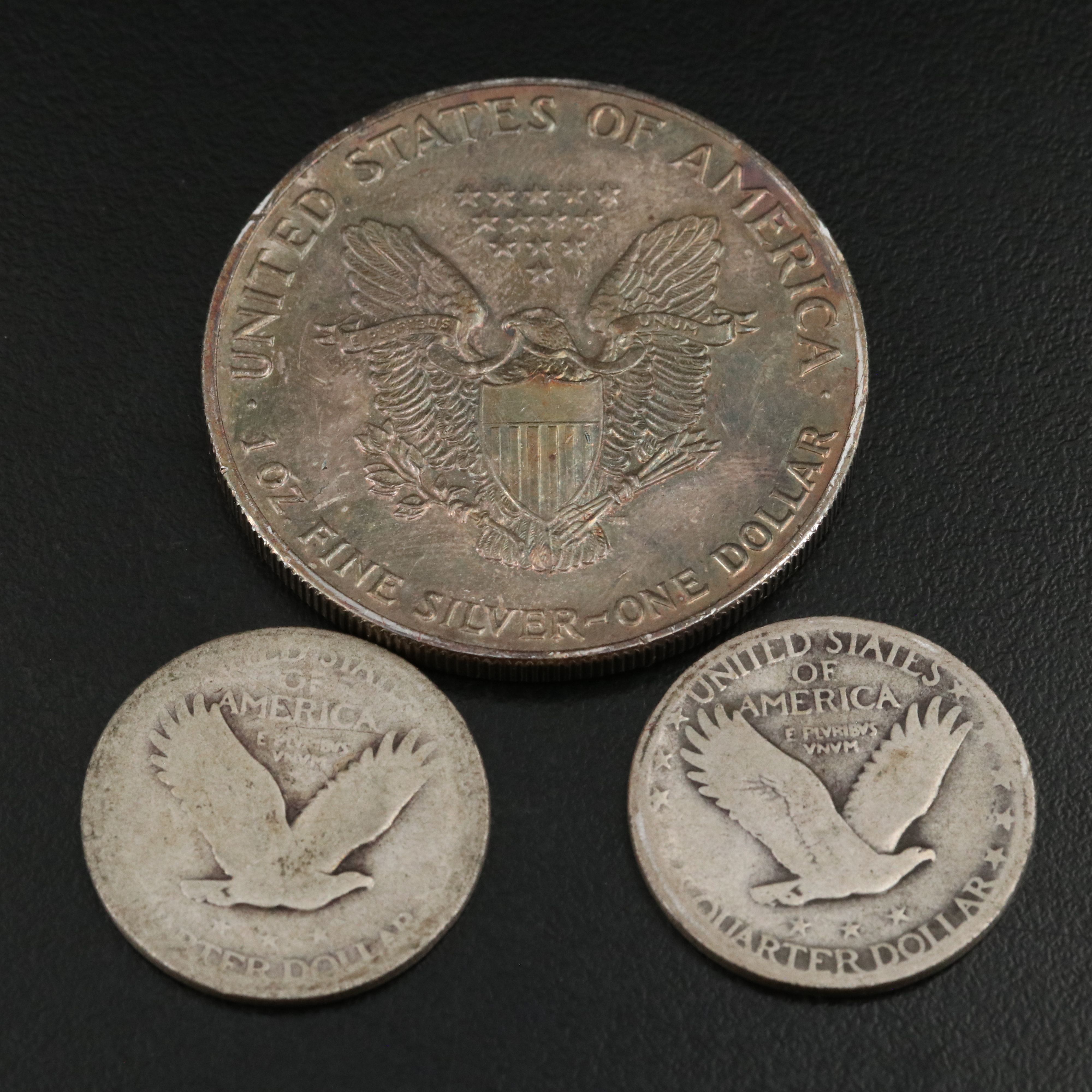Group of Vintage to Modern Silver Coins, U.S. and Mexico