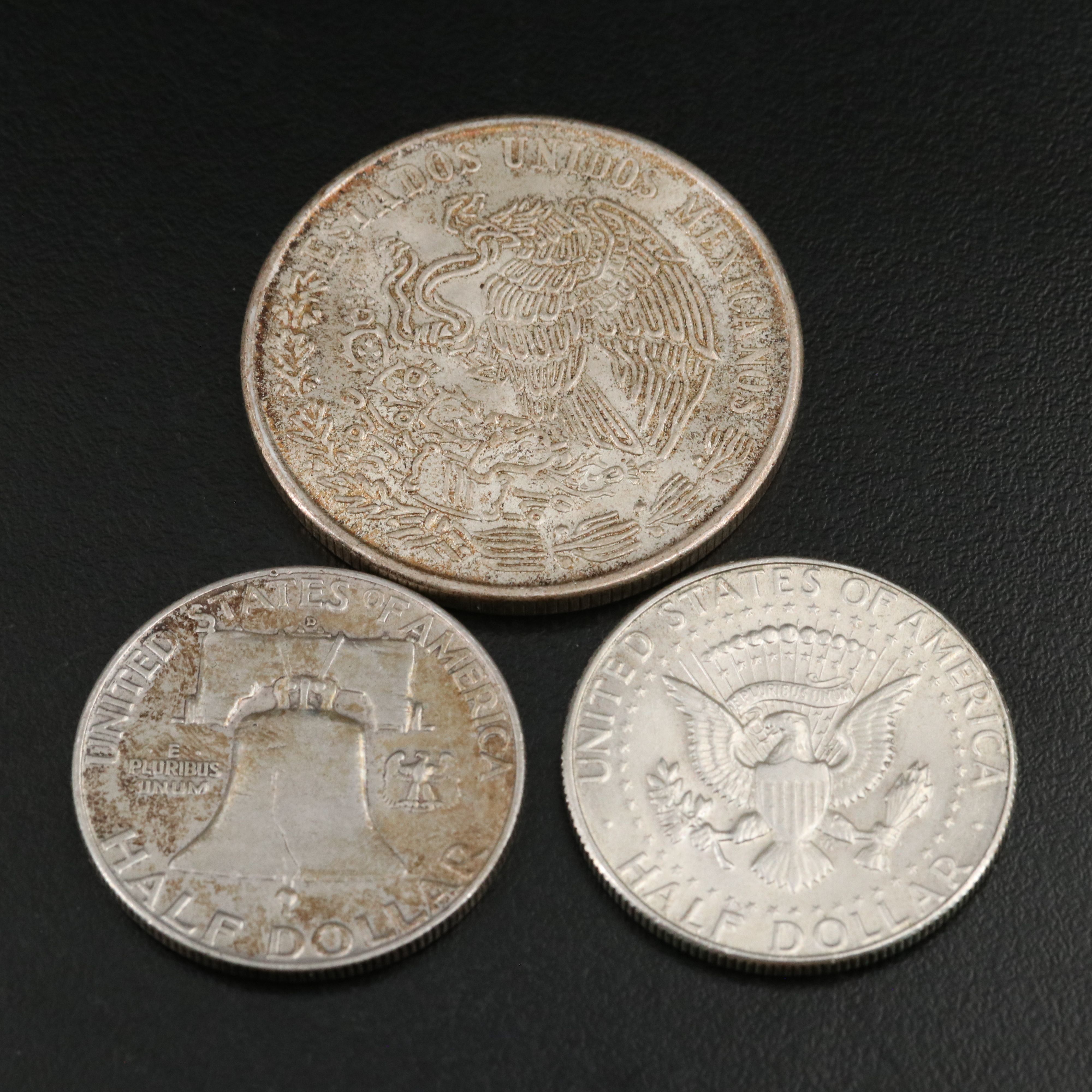 Group of Vintage to Modern Silver Coins, U.S. and Mexico