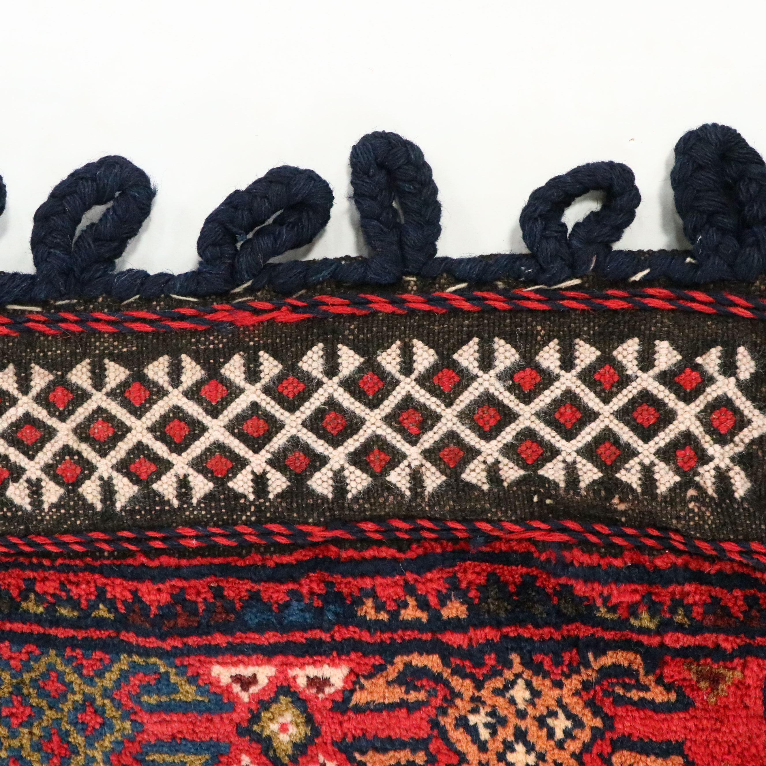 2'10 x 3'9 Hand-Knotted Persian Qashqai Storage Bag