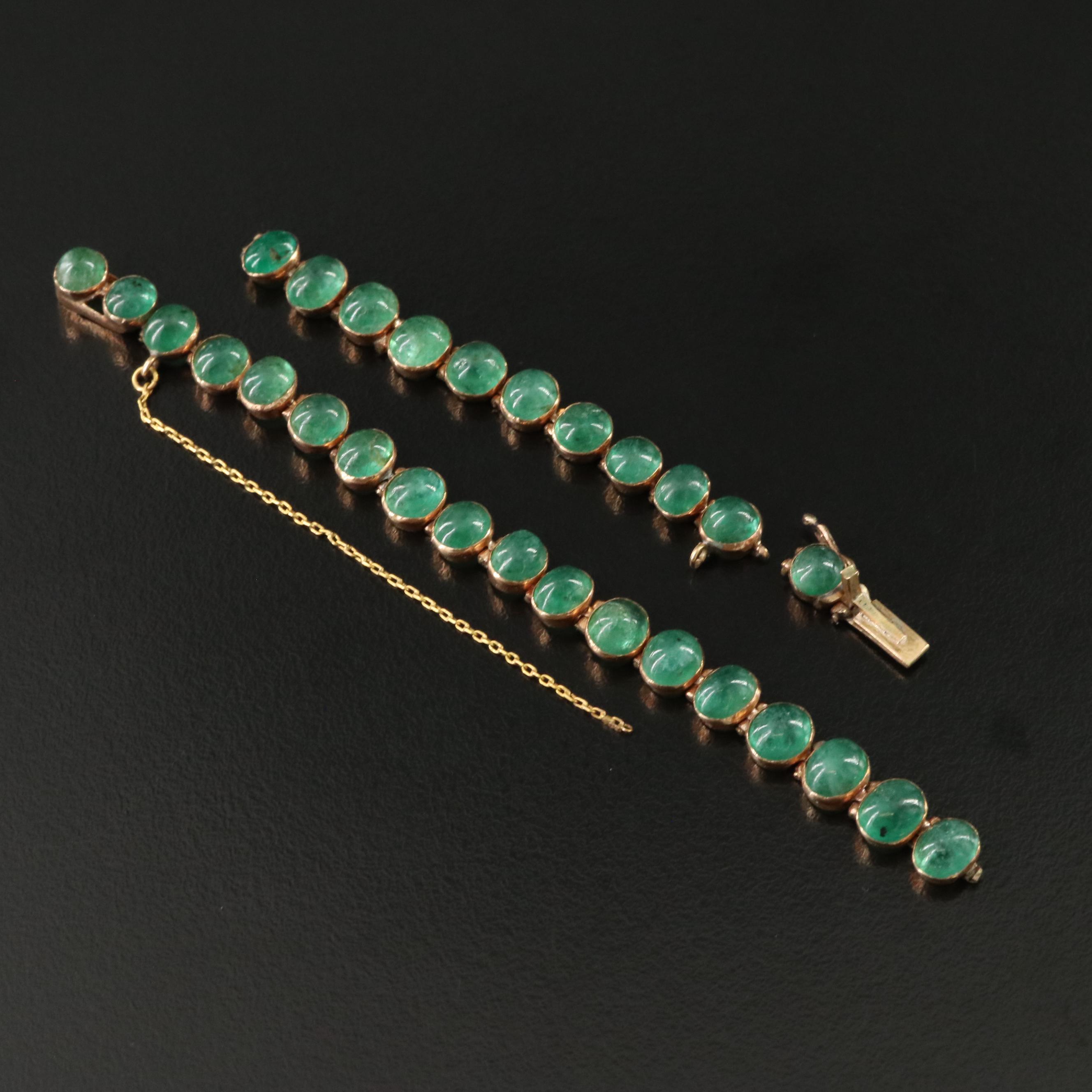 Repair Lot 14K Emerald Bracelet