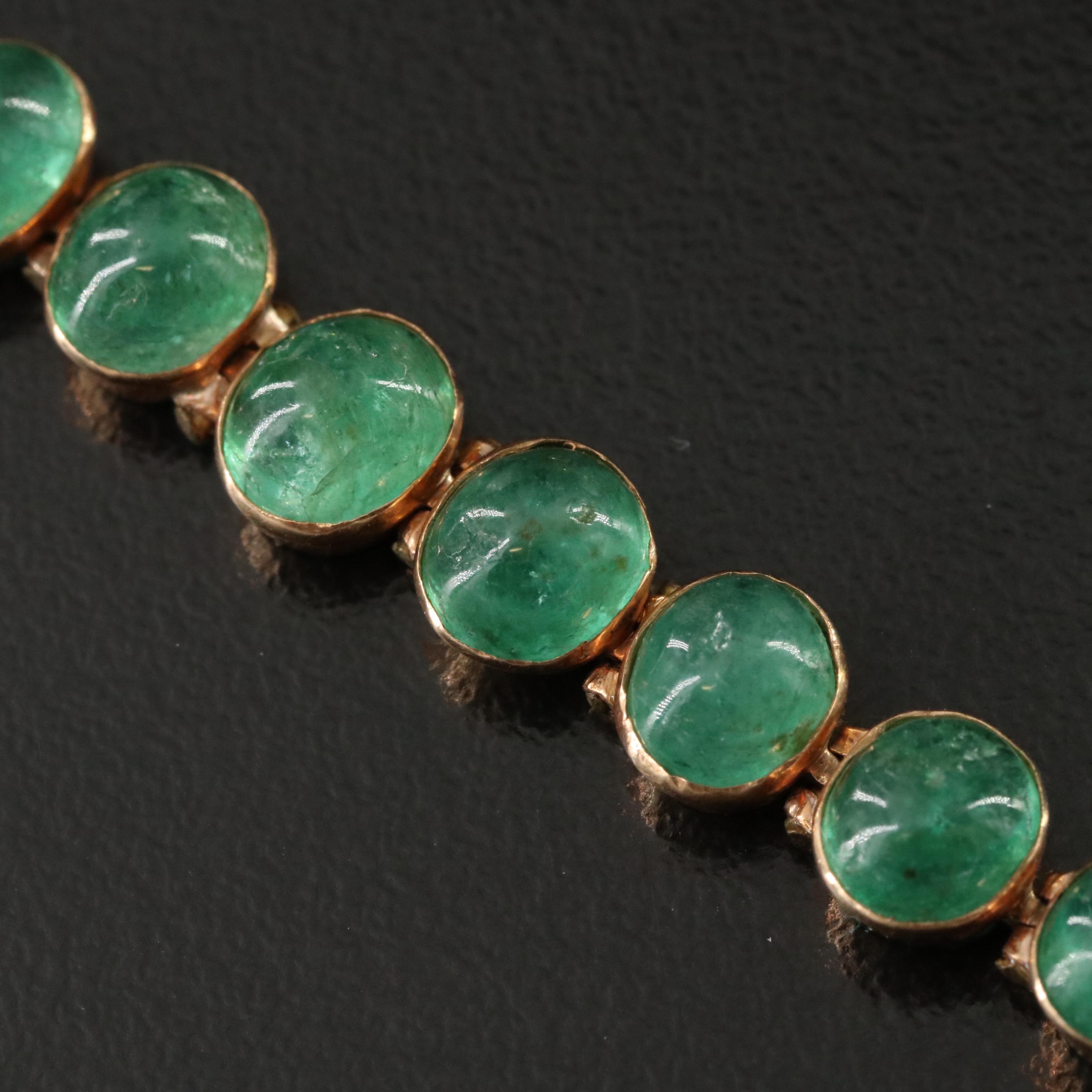 Repair Lot 14K Emerald Bracelet