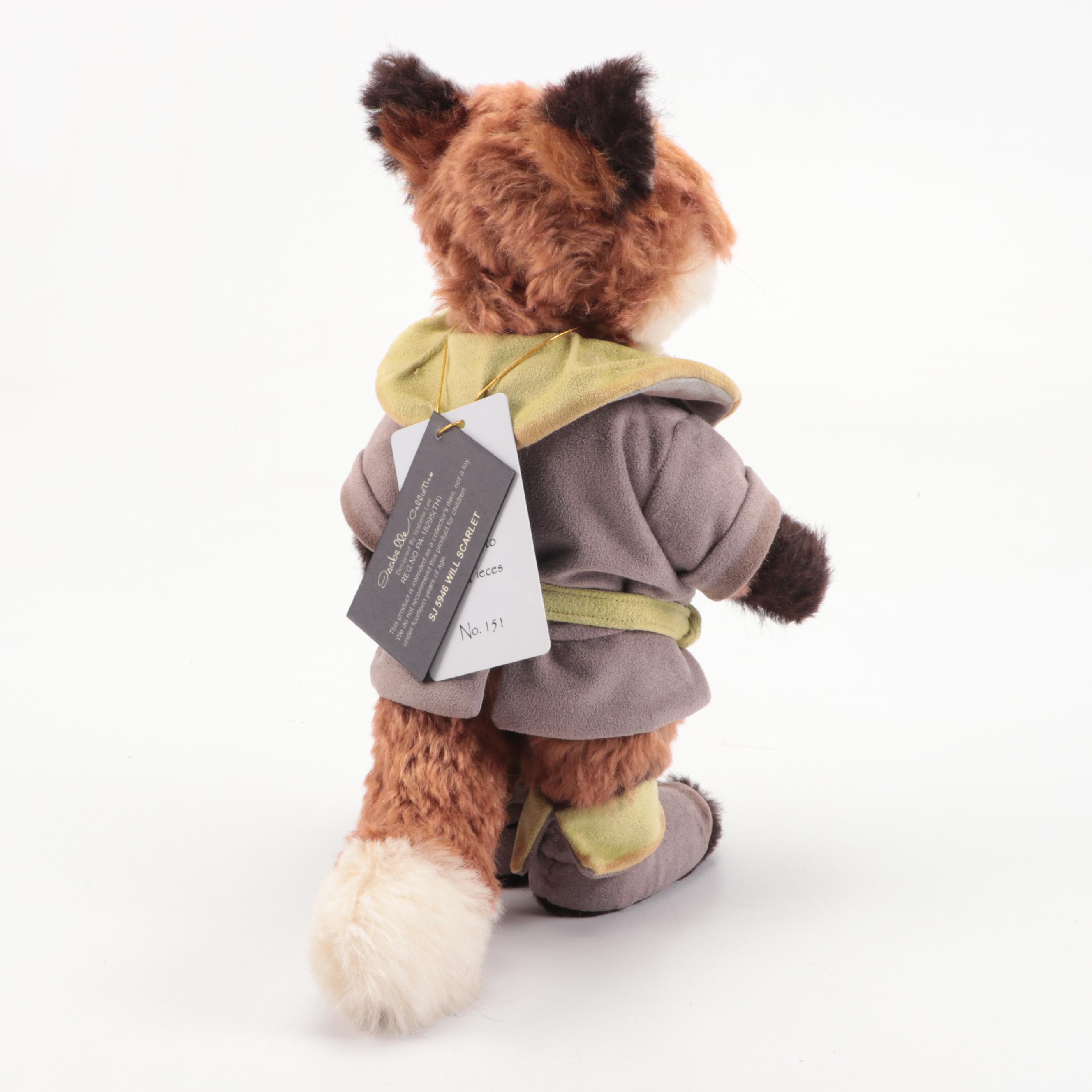 Charlie Bears Isabelle Collection Limited Edition "Robin Hood" Themed Plush Toys