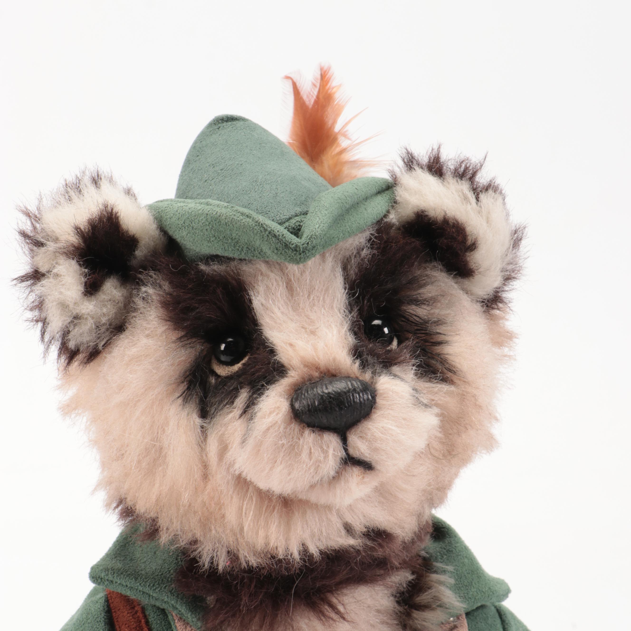 Charlie Bears Isabelle Collection Limited Edition "Robin Hood" Themed Plush Toys
