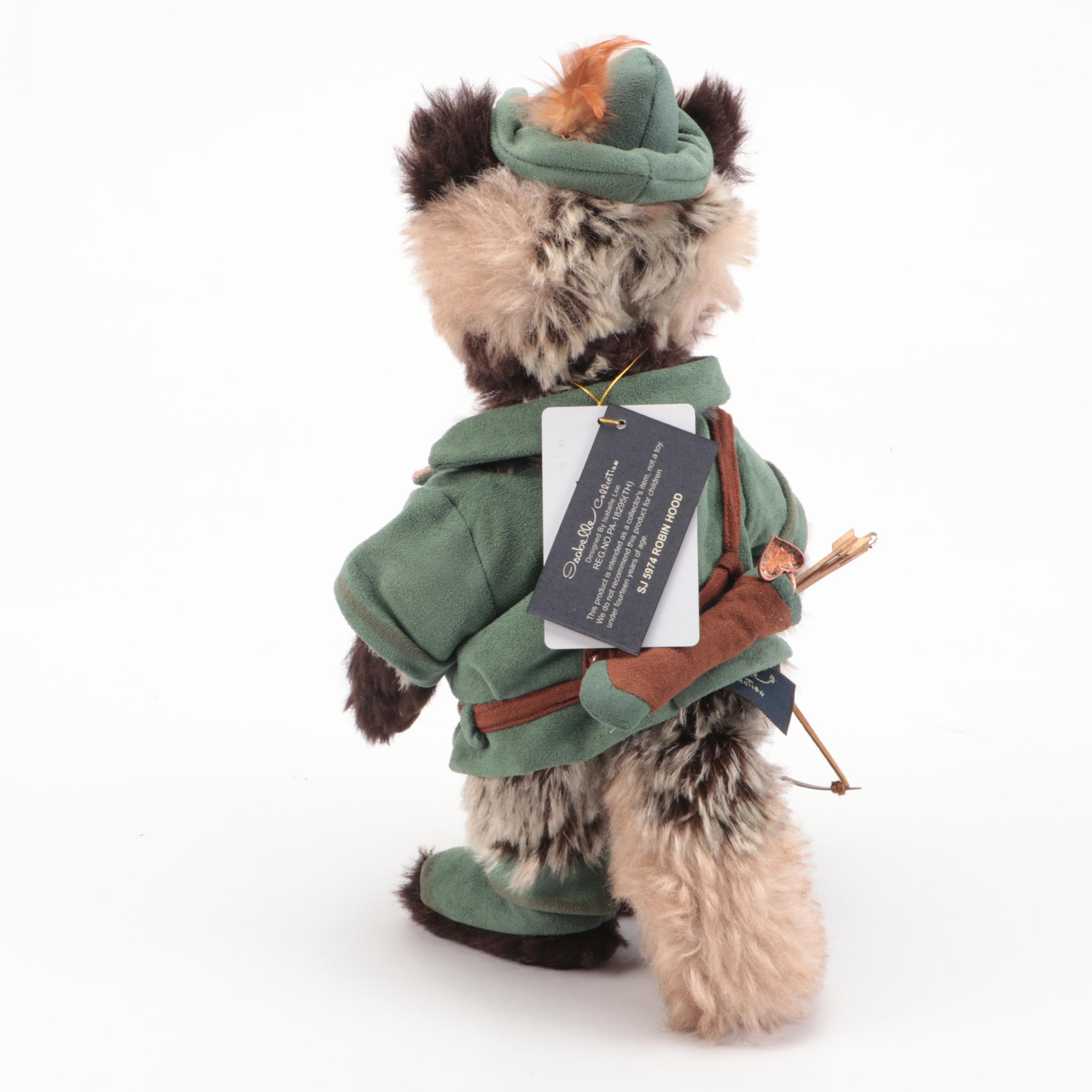 Charlie Bears Isabelle Collection Limited Edition "Robin Hood" Themed Plush Toys