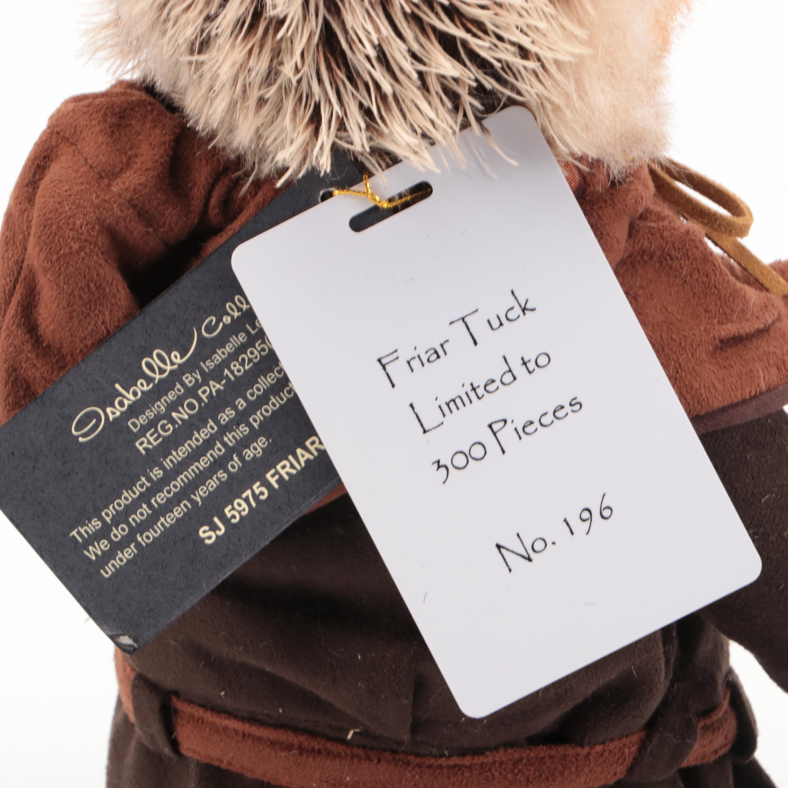 Charlie Bears Isabelle Collection Limited Edition "Robin Hood" Themed Plush Toys