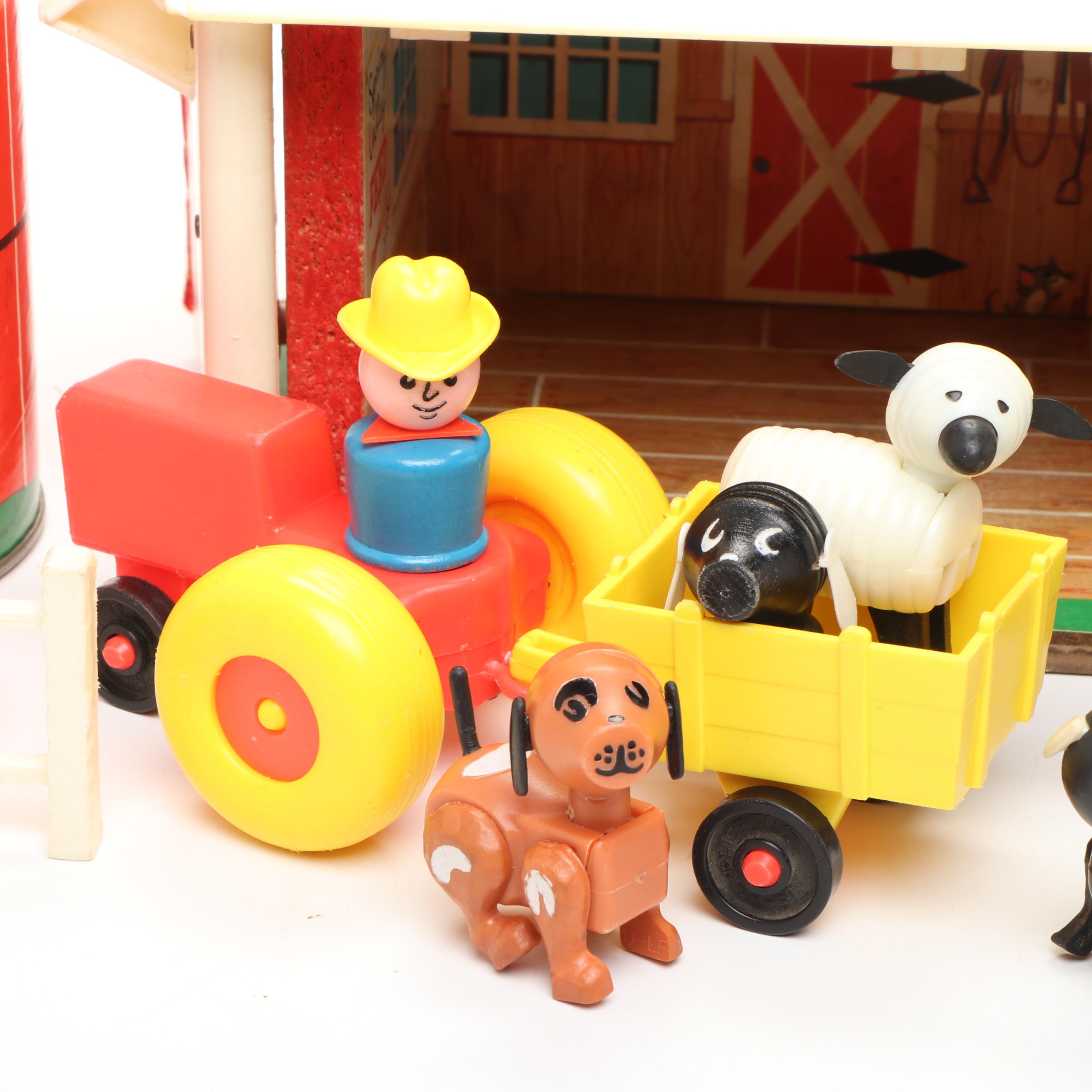 Fisher-Price Play Family Farm Toy Set, 1967
