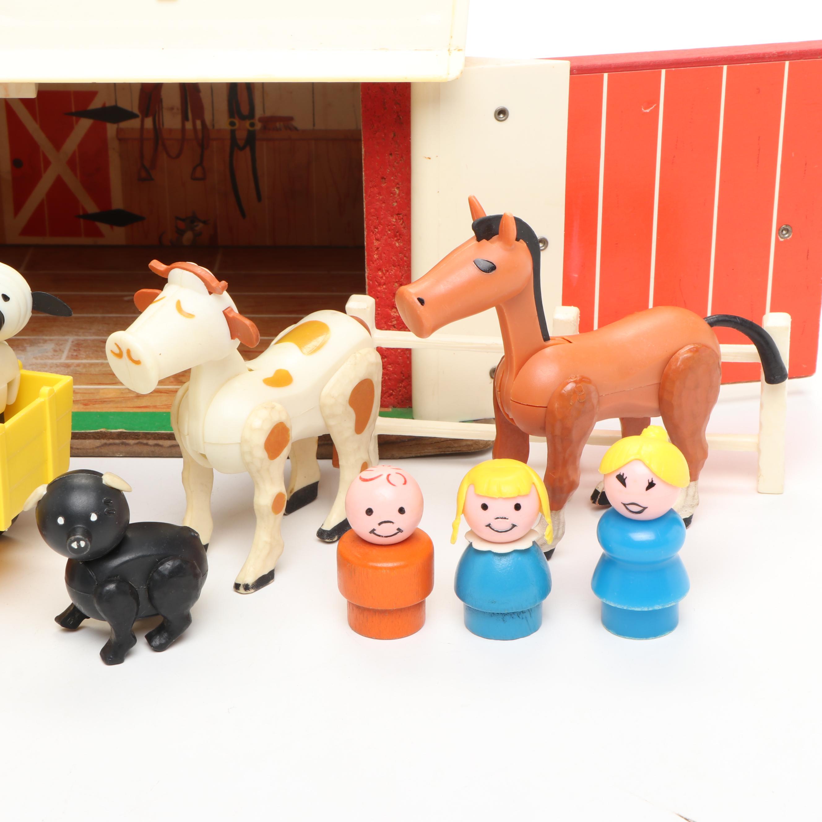 Fisher-Price Play Family Farm Toy Set, 1967