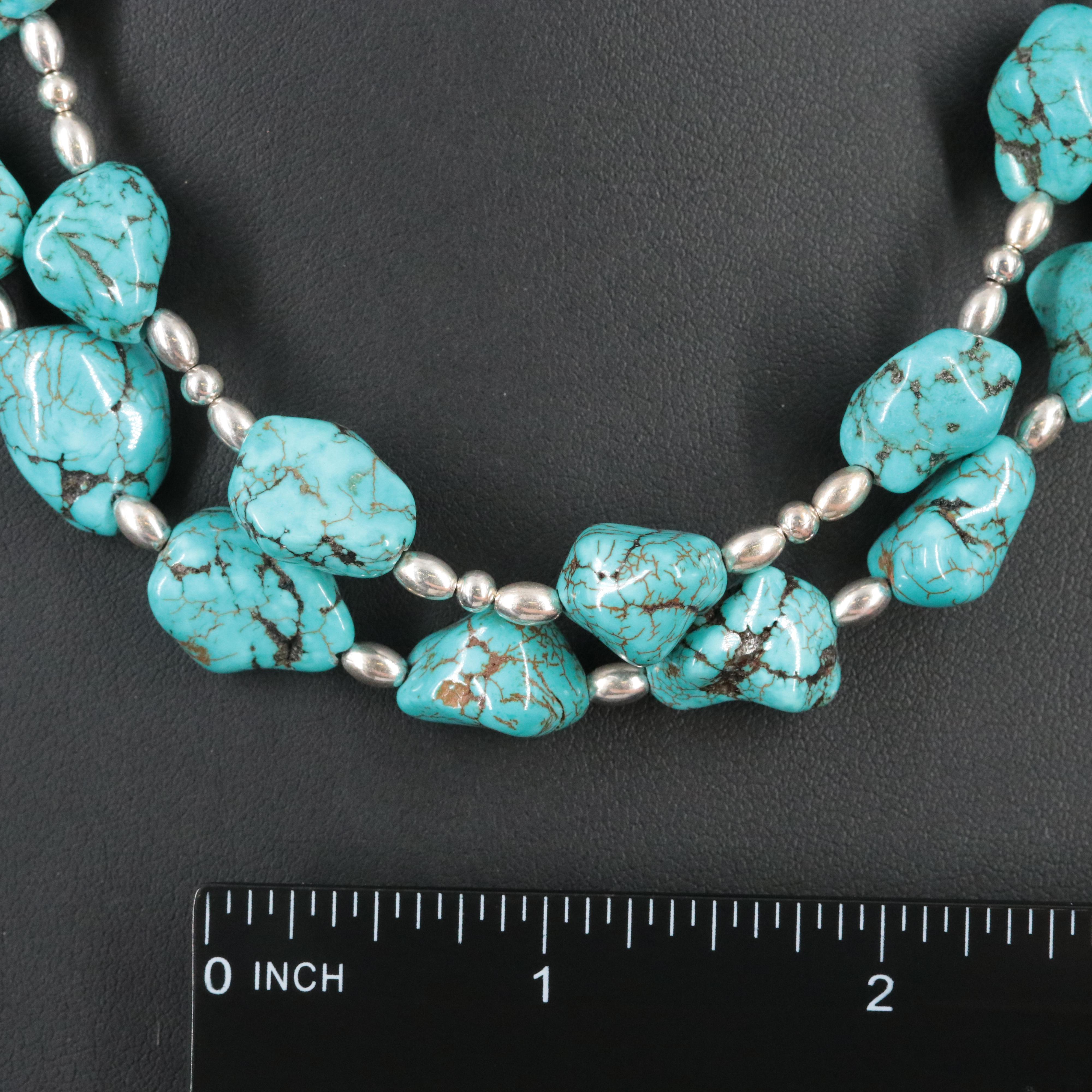 Magnesite Bead Necklace