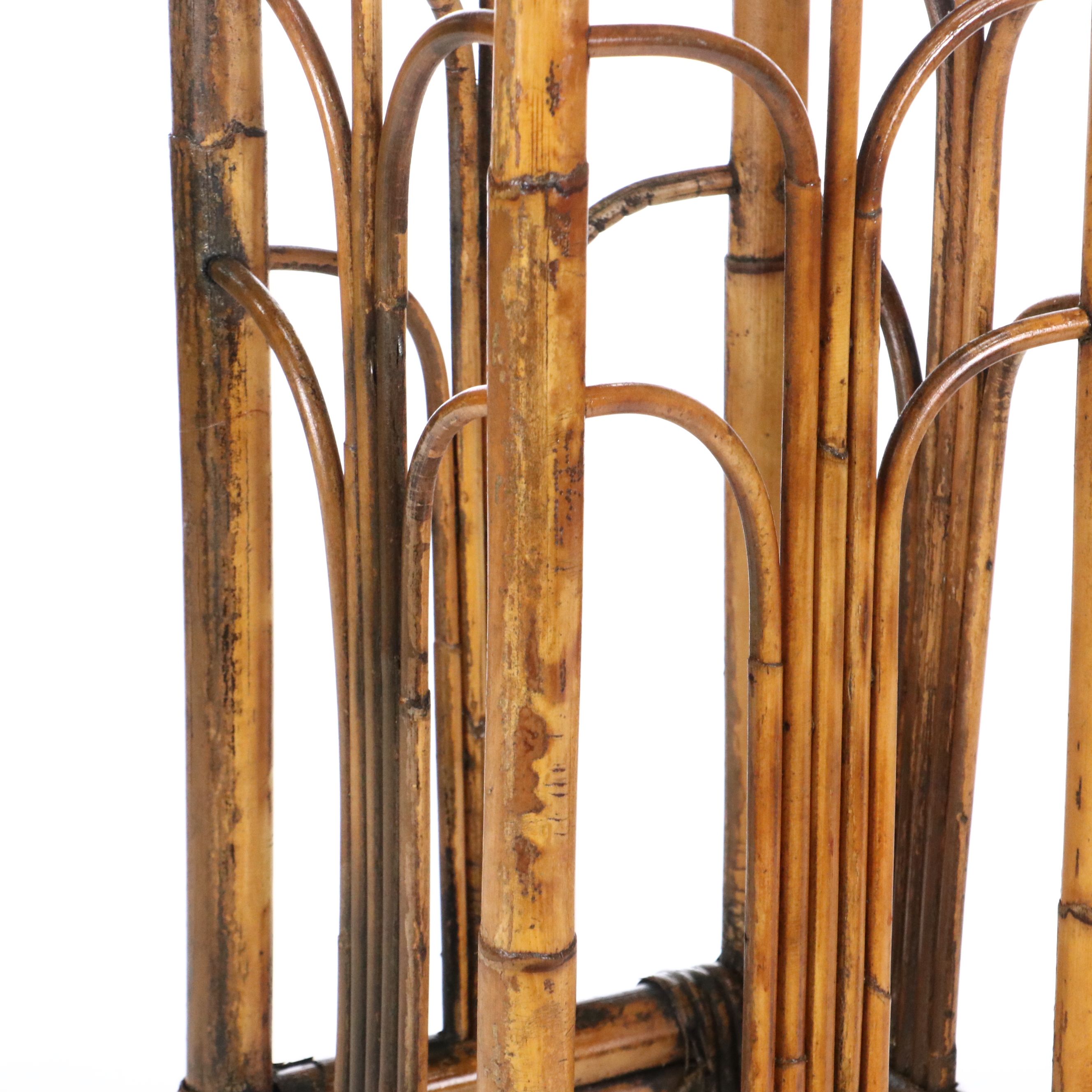 Bohemian Style Bamboo Plant Stand