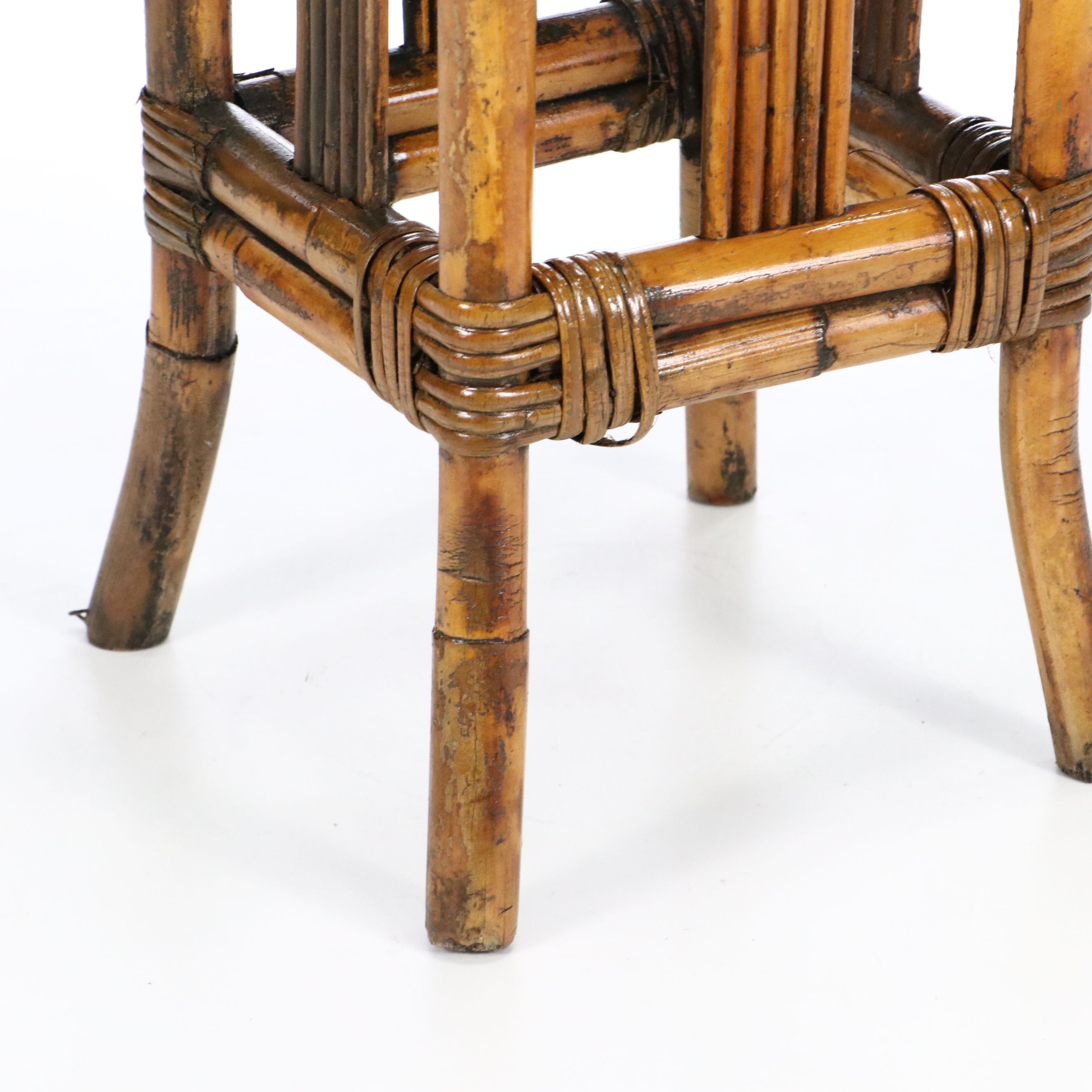 Bohemian Style Bamboo Plant Stand