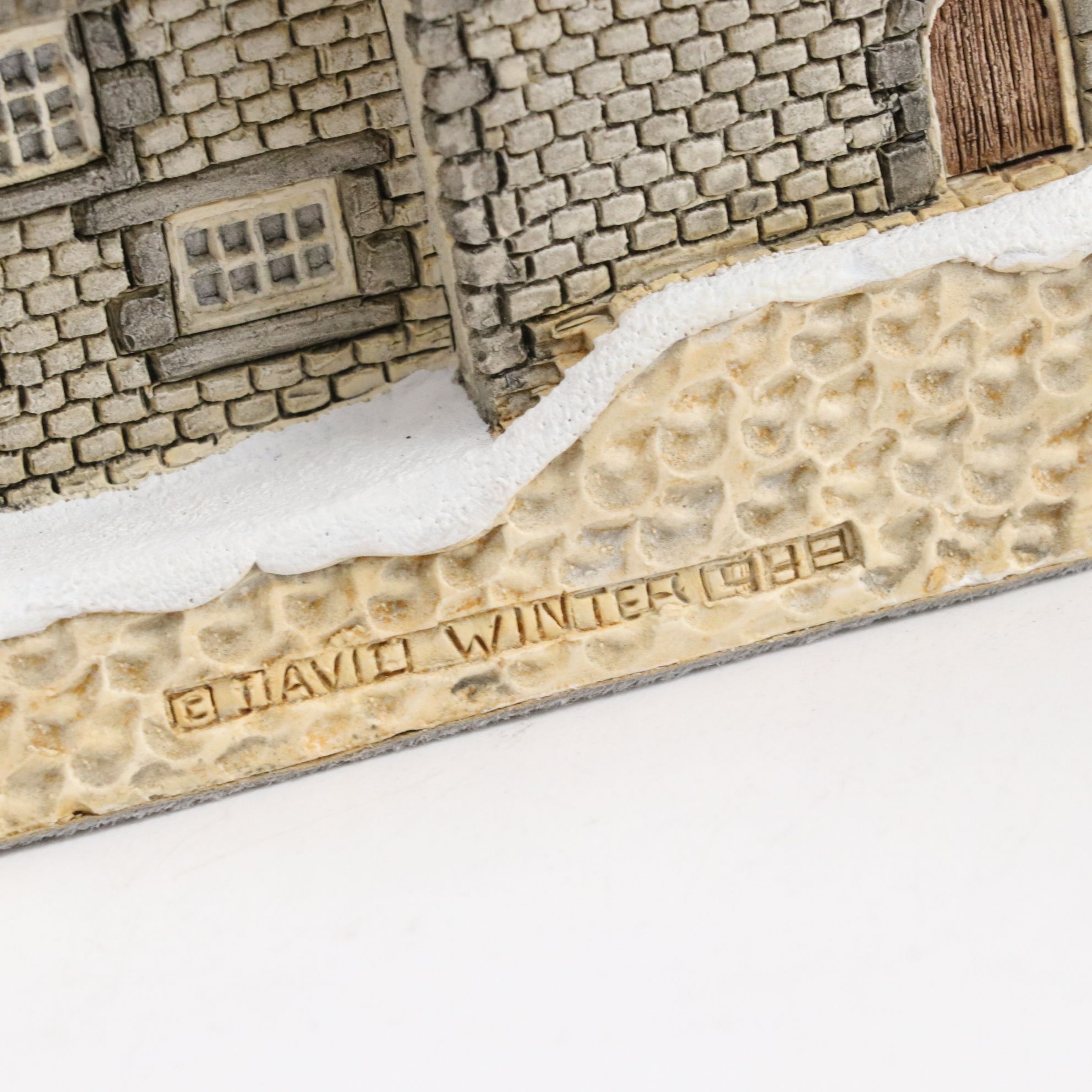 David Winter Cottages "Home Guard" and Other Miniatures