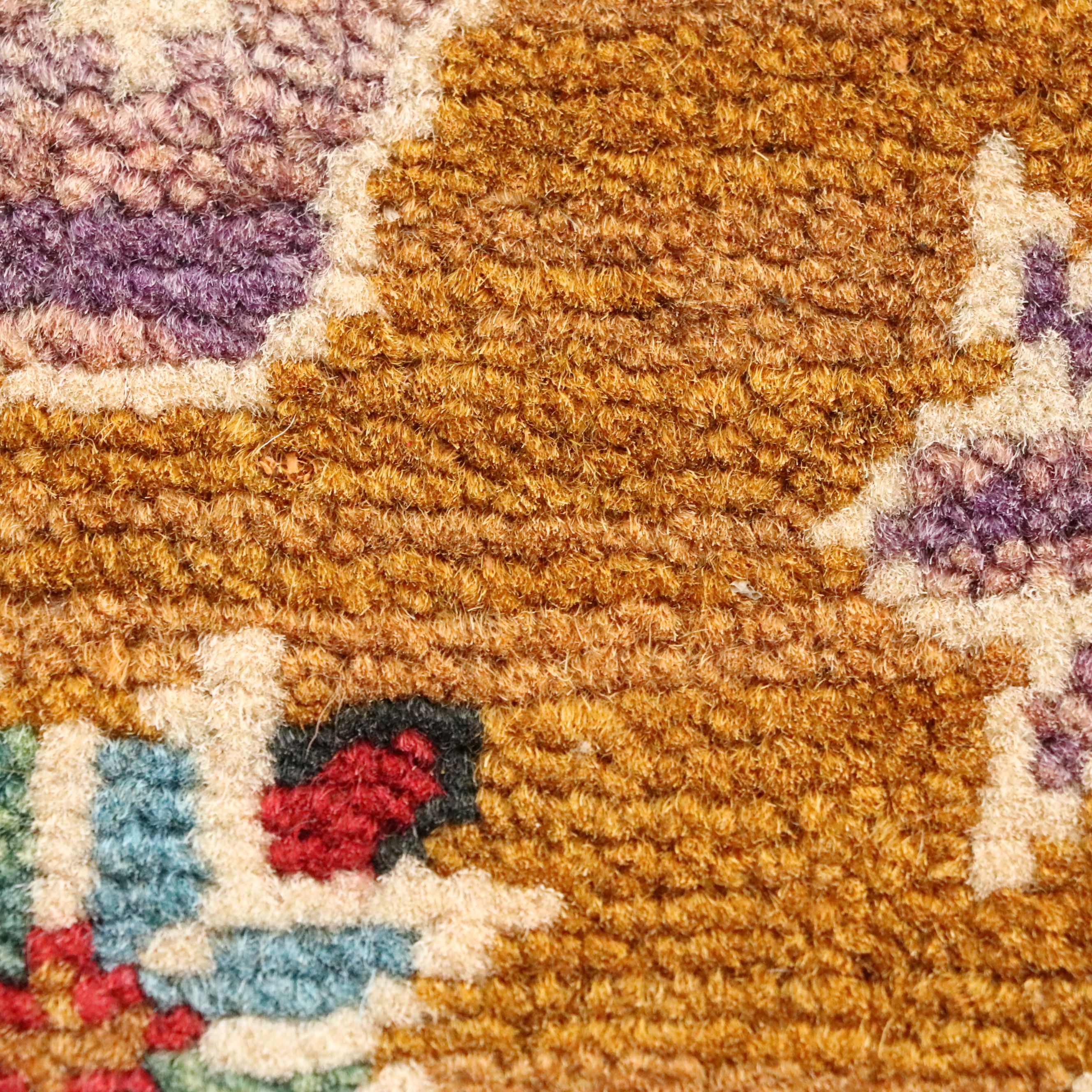 1'11 x 3'1 Hand-Knotted Afghan Kazak Accent Rug