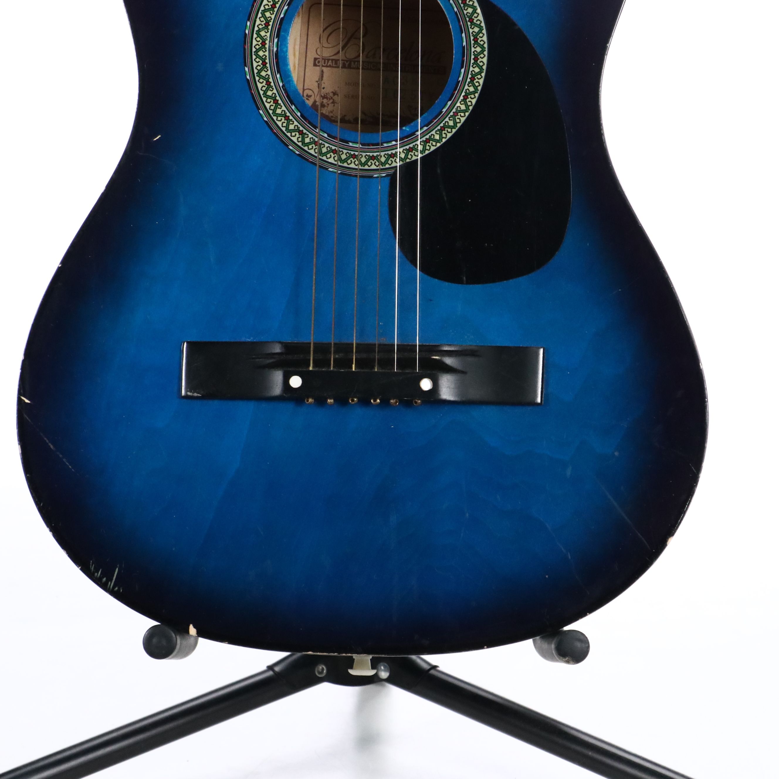 Barcelona Blue Acoustic Guitar