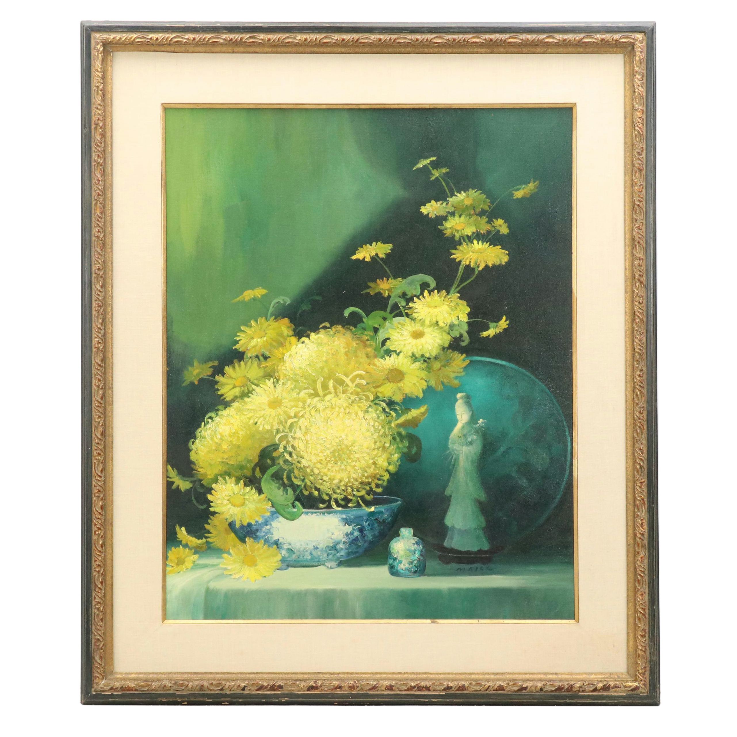 Margaret Rice Floral Still Life Oil Painting
