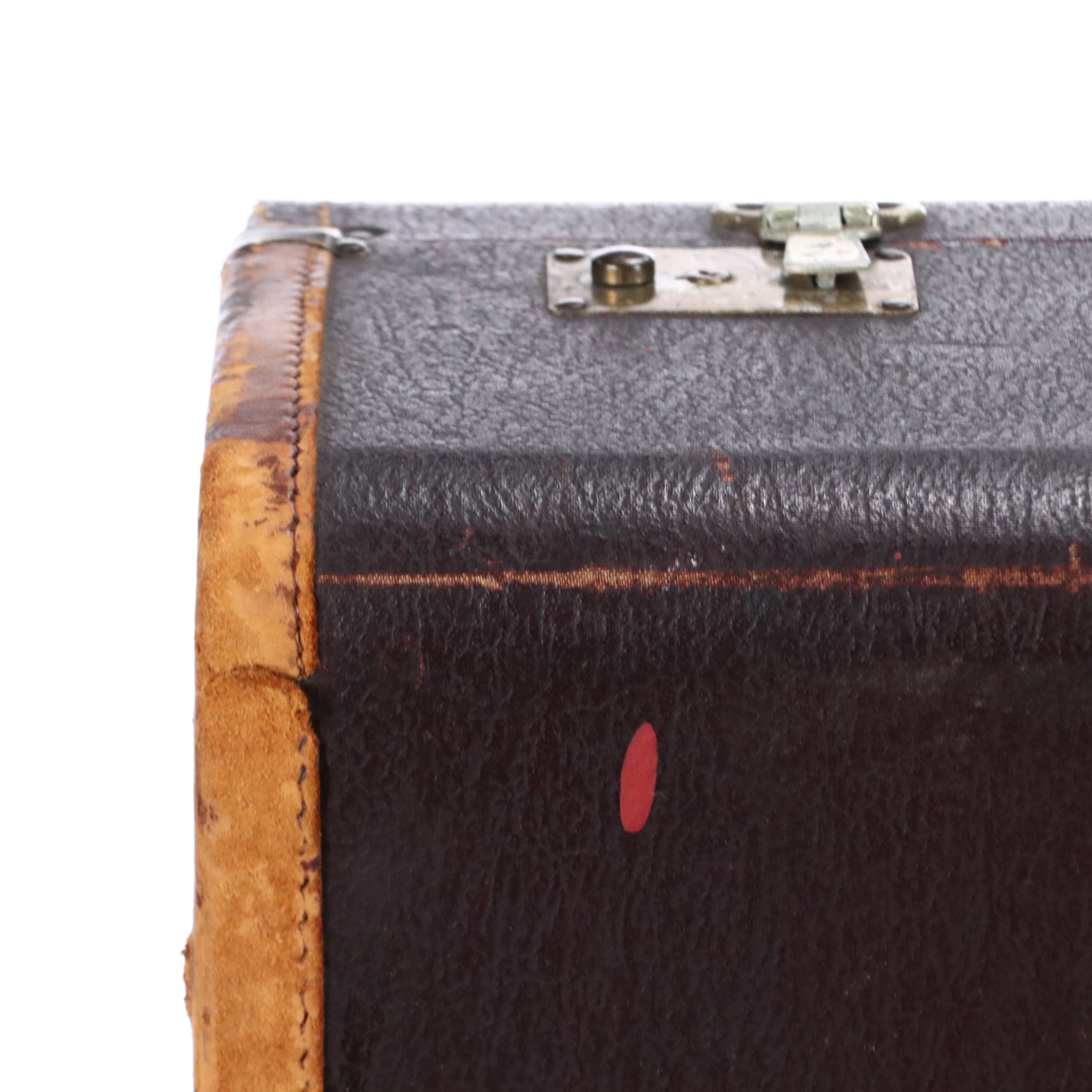 Leather Suitcase, Early to Mid-20th Century