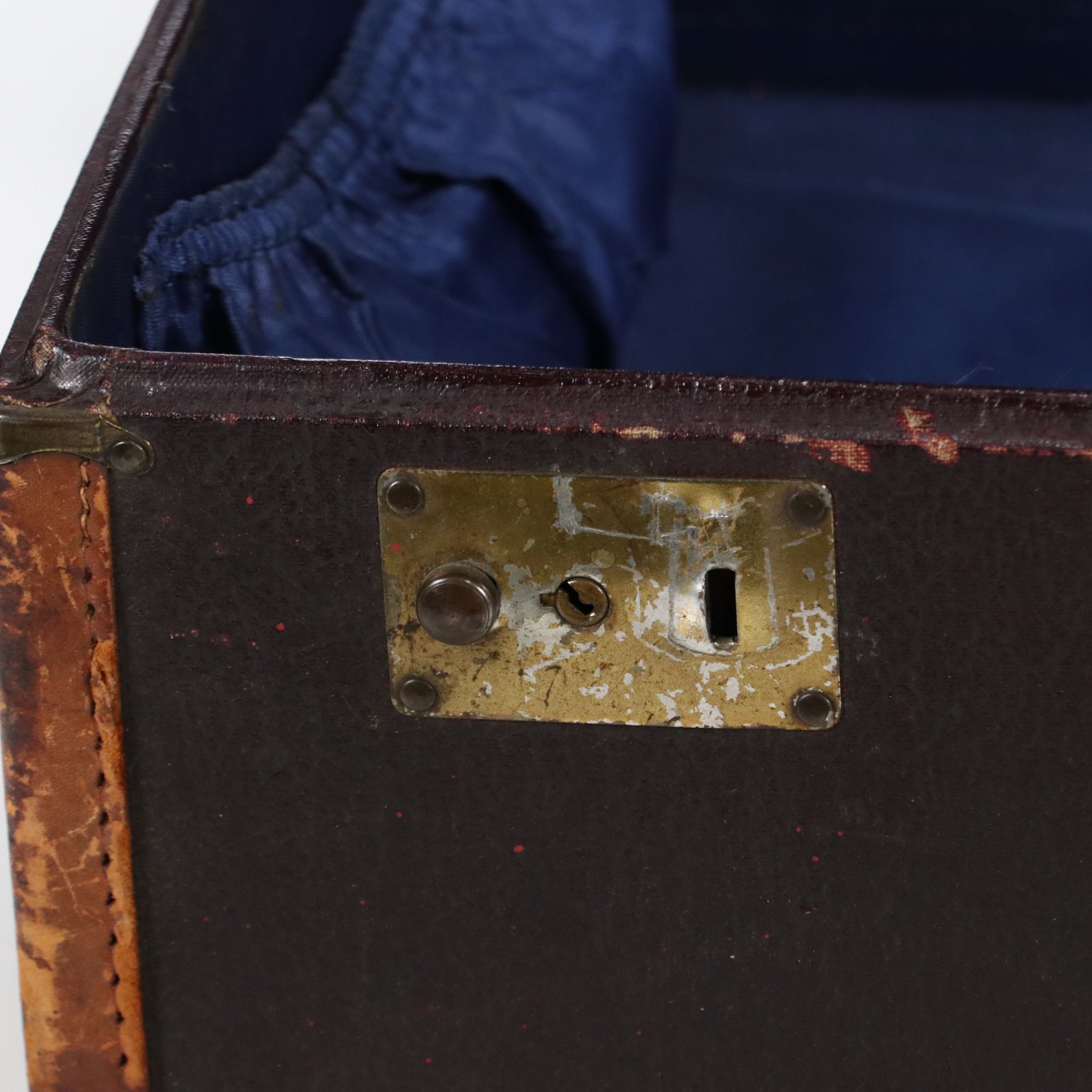 Leather Suitcase, Early to Mid-20th Century