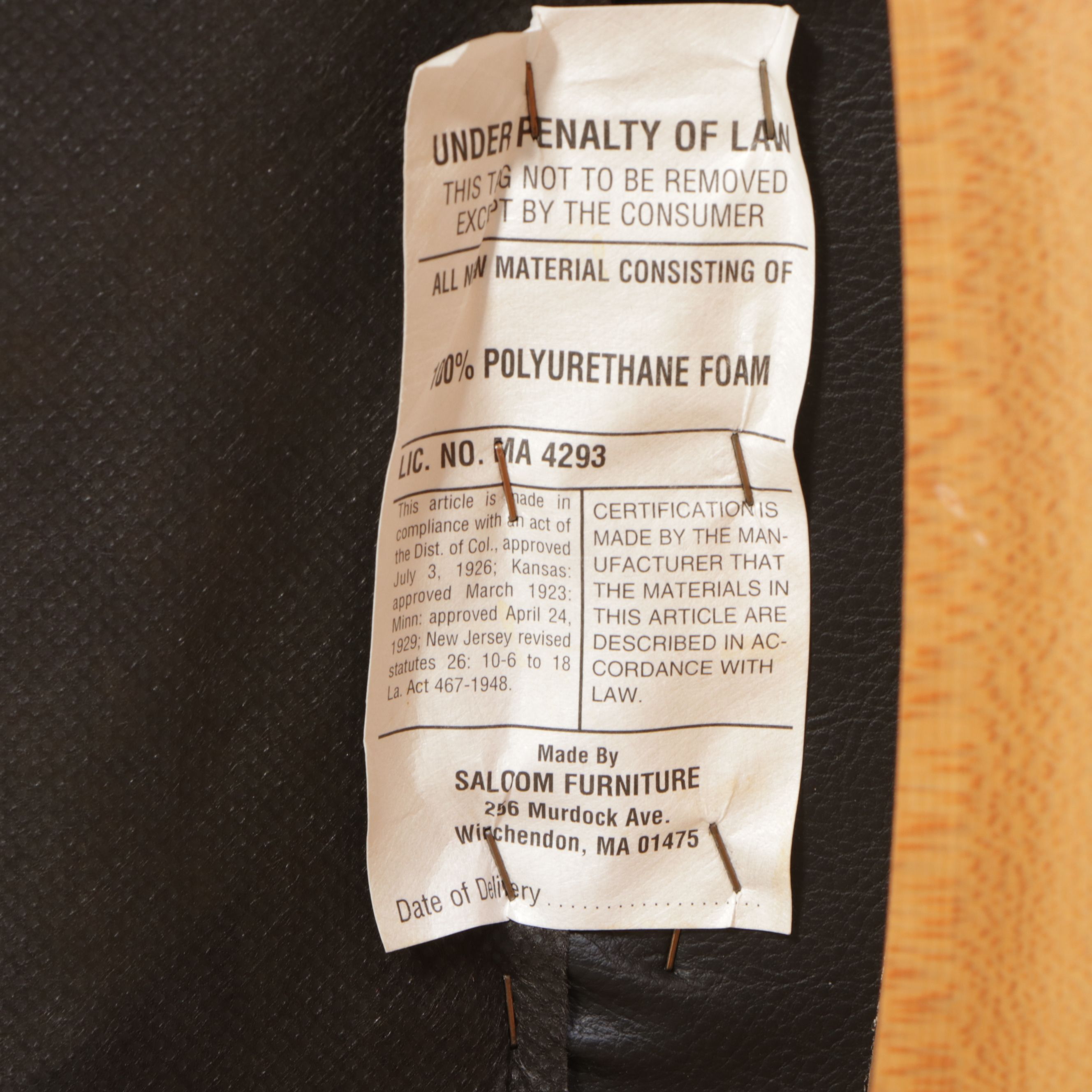 Saloom Furniture Seven Piece Dining Set