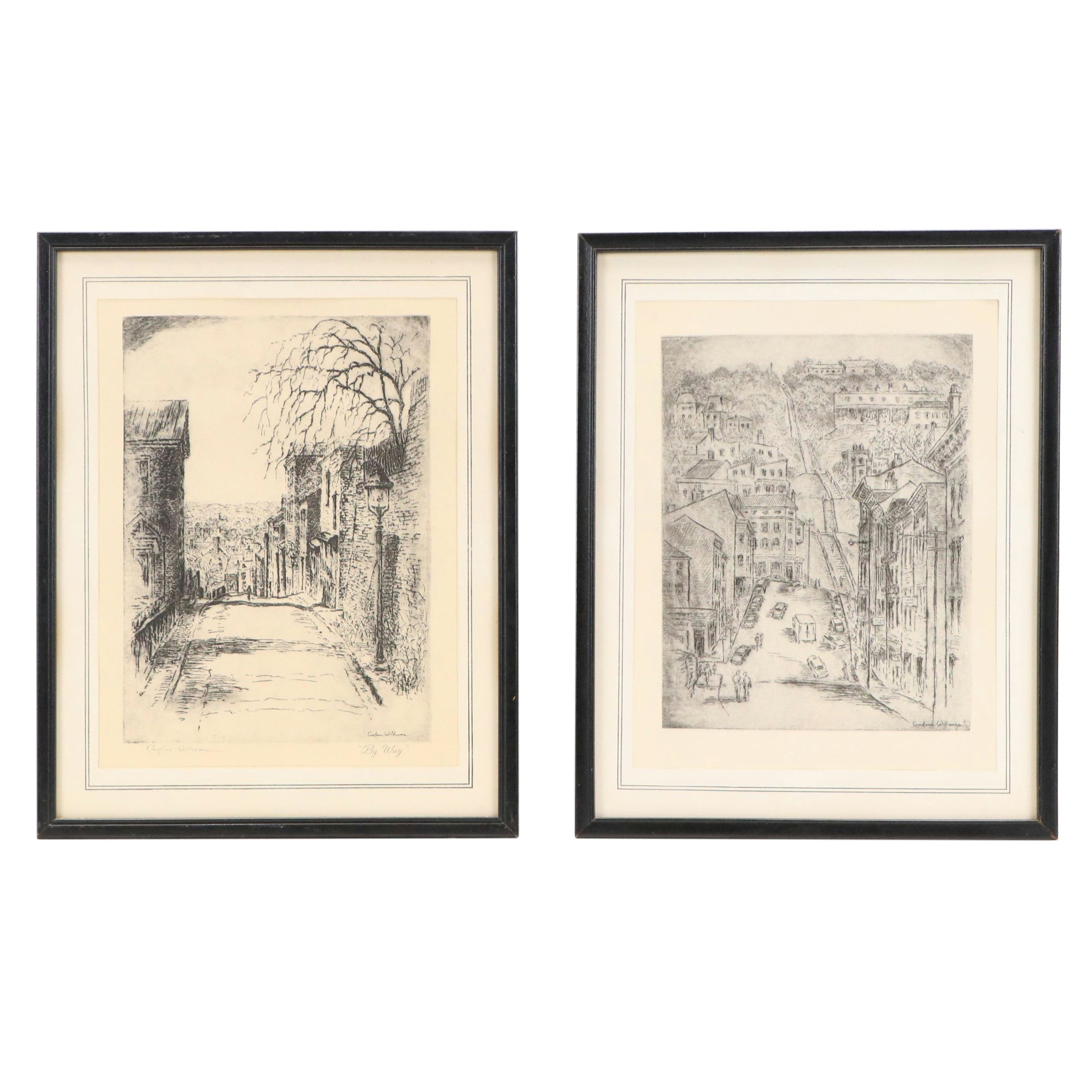 Halftone Prints After Caroline Williams "By Way" and More, 1961 - 1962