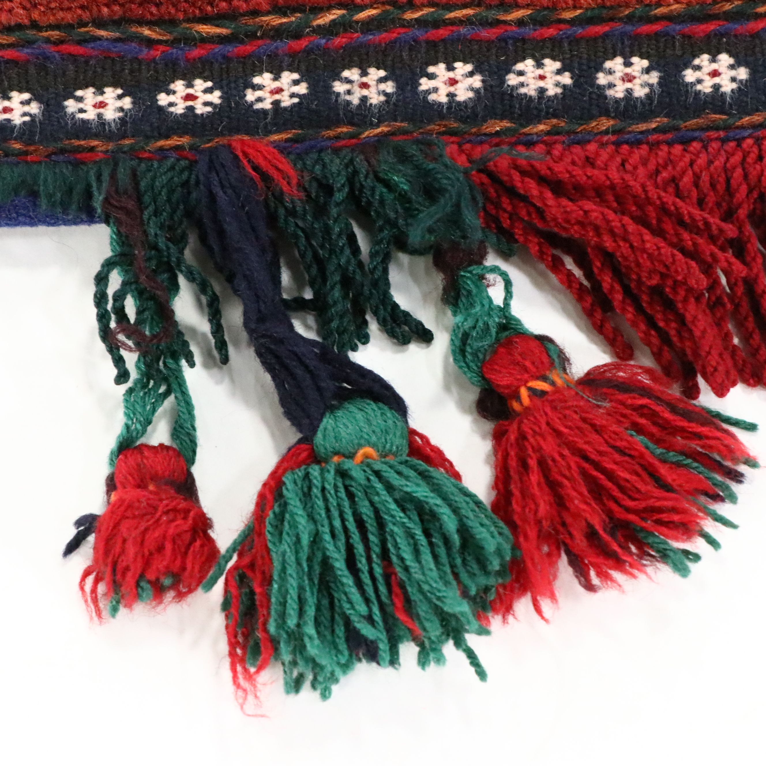 2'6 x 3'11 Hand-Knotted Afghan Baluch Balisht Bag Cushion Cover